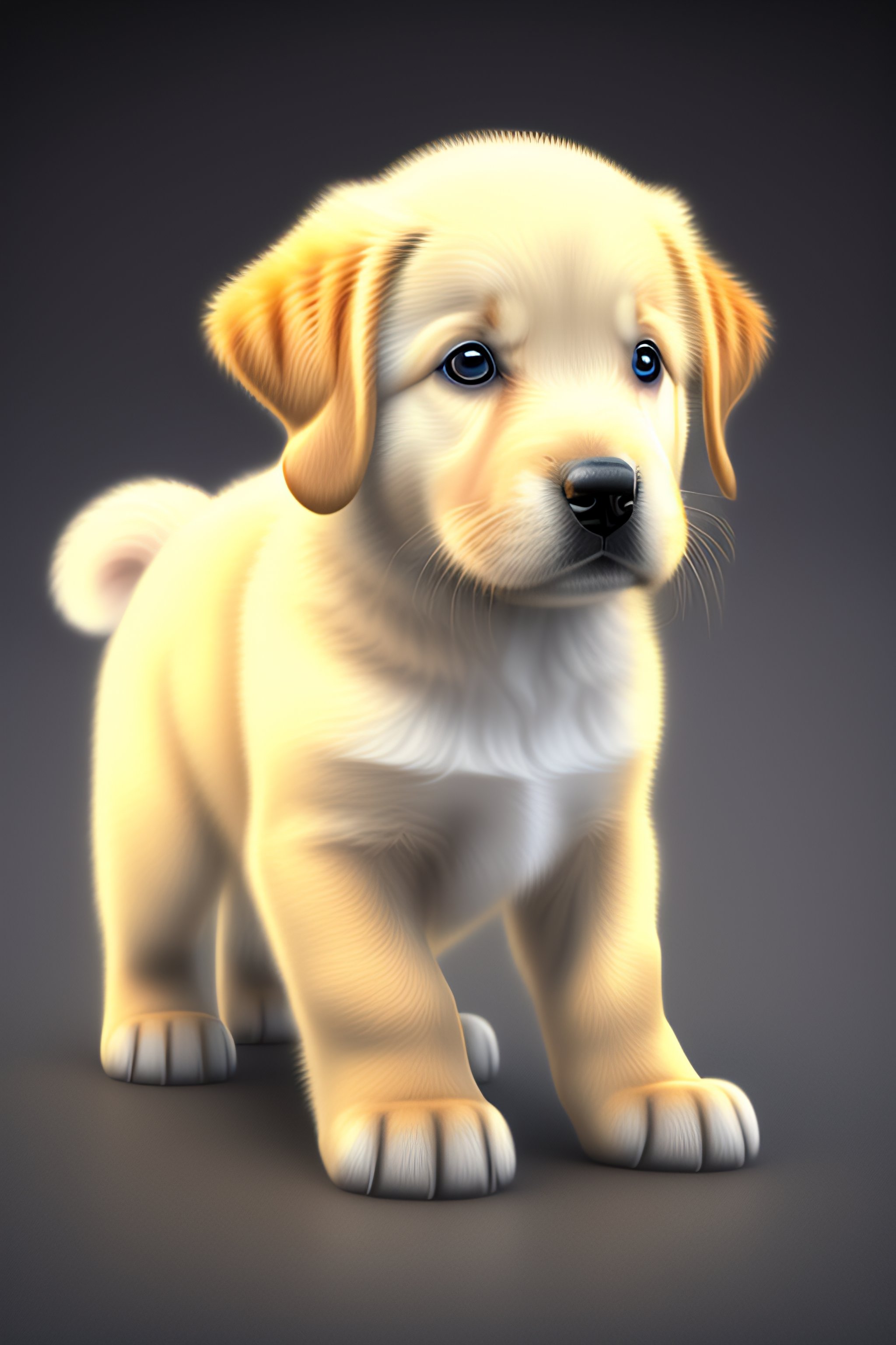 Baby store white retriever