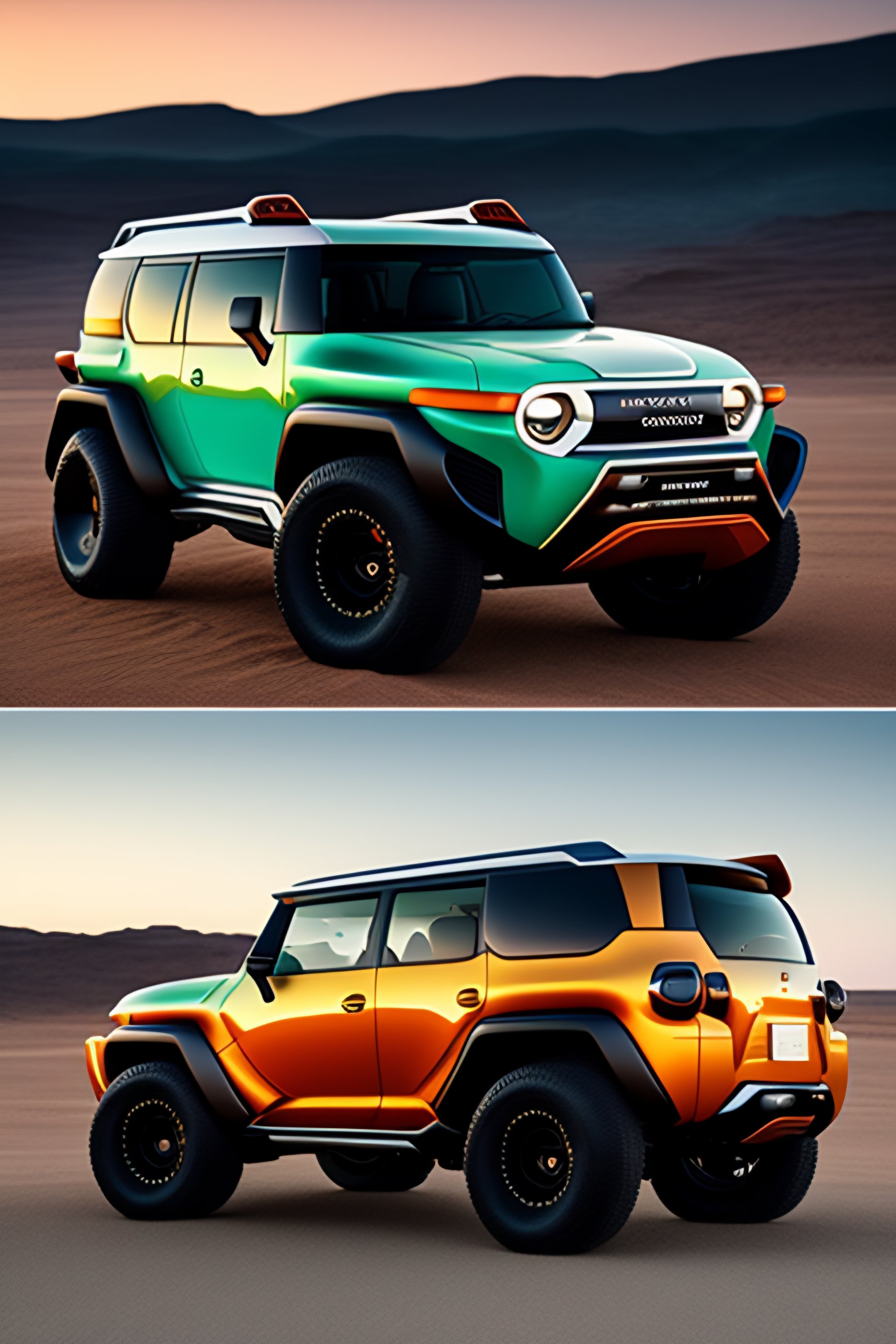 Lexica Realistic concept for 2024 toyota fj cruiser