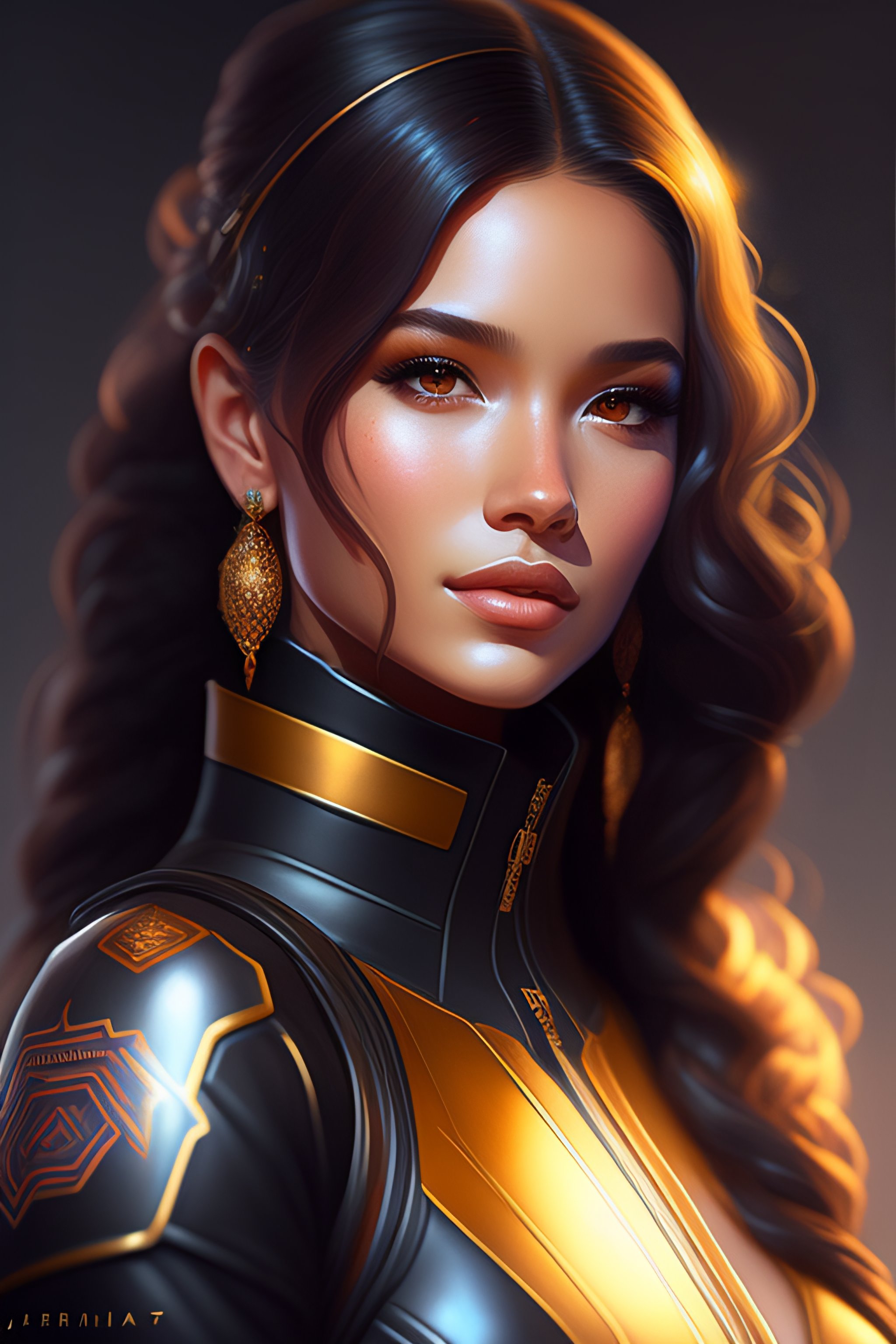 Lexica - Portrait of apex legends jenna ortega, intricate, elegant ...