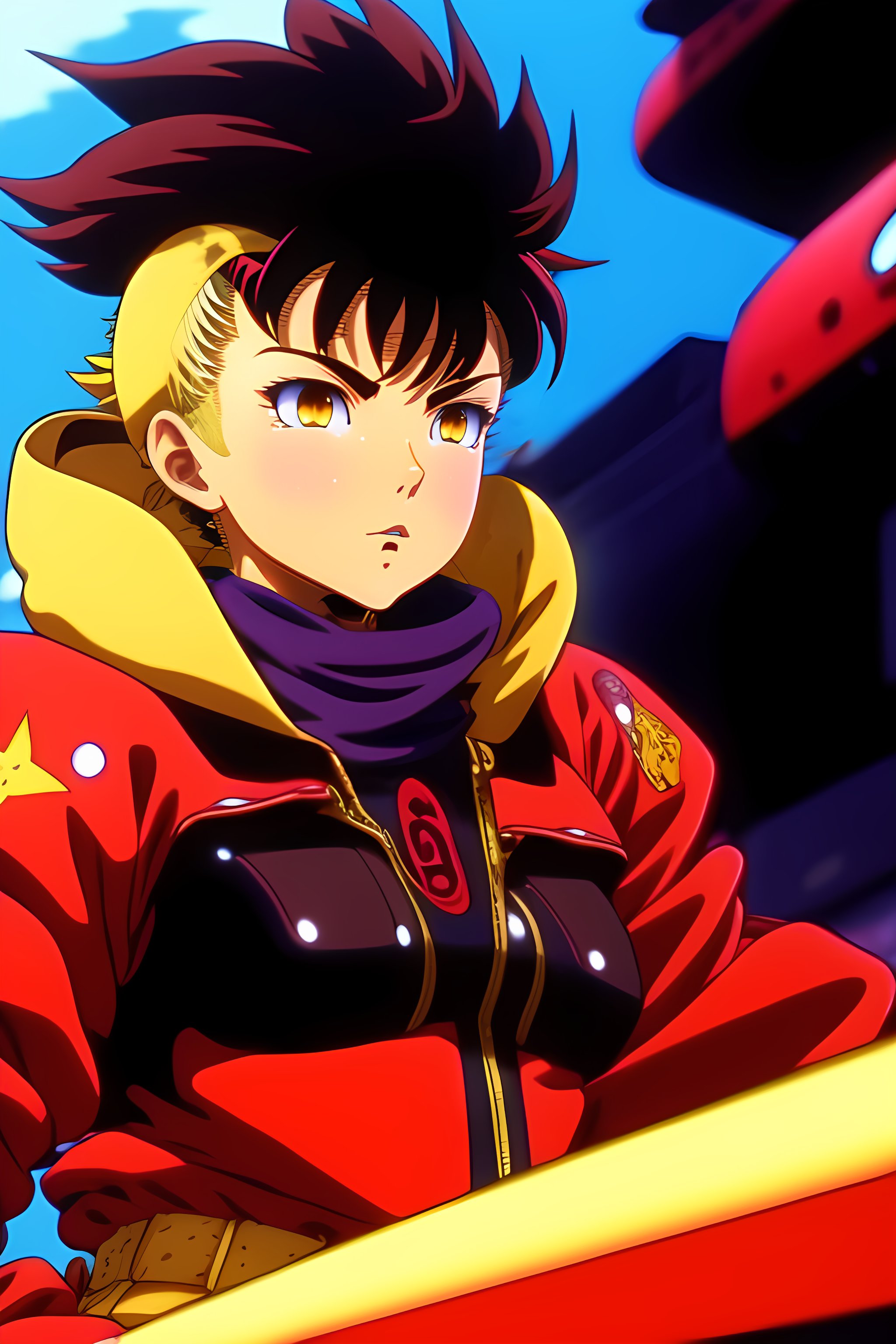 Lexica - Vintage anime screenshot from Akira, 90’s anime aesthetic ...