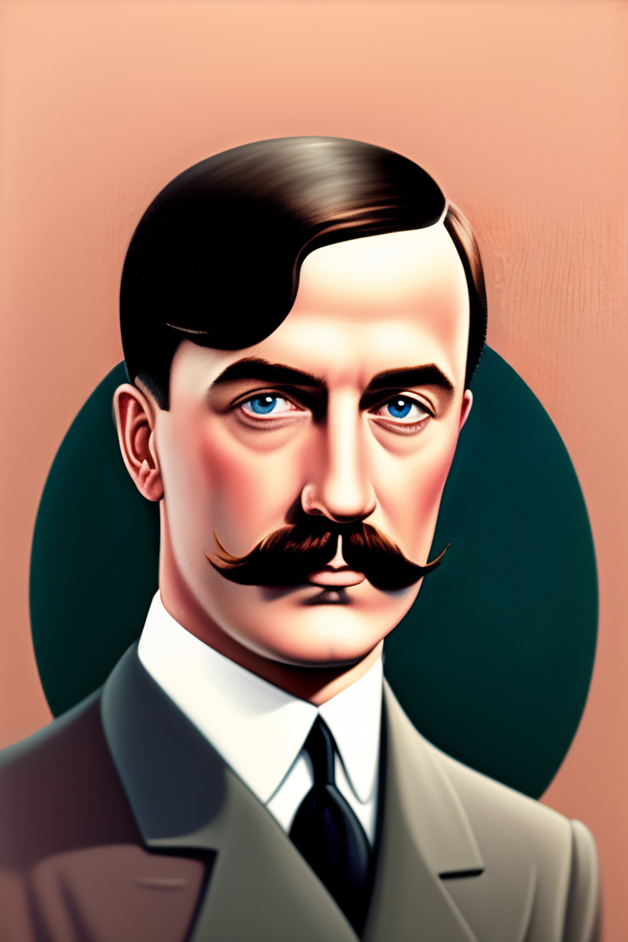 Lexica - Portrait Of Cartoon Hitler