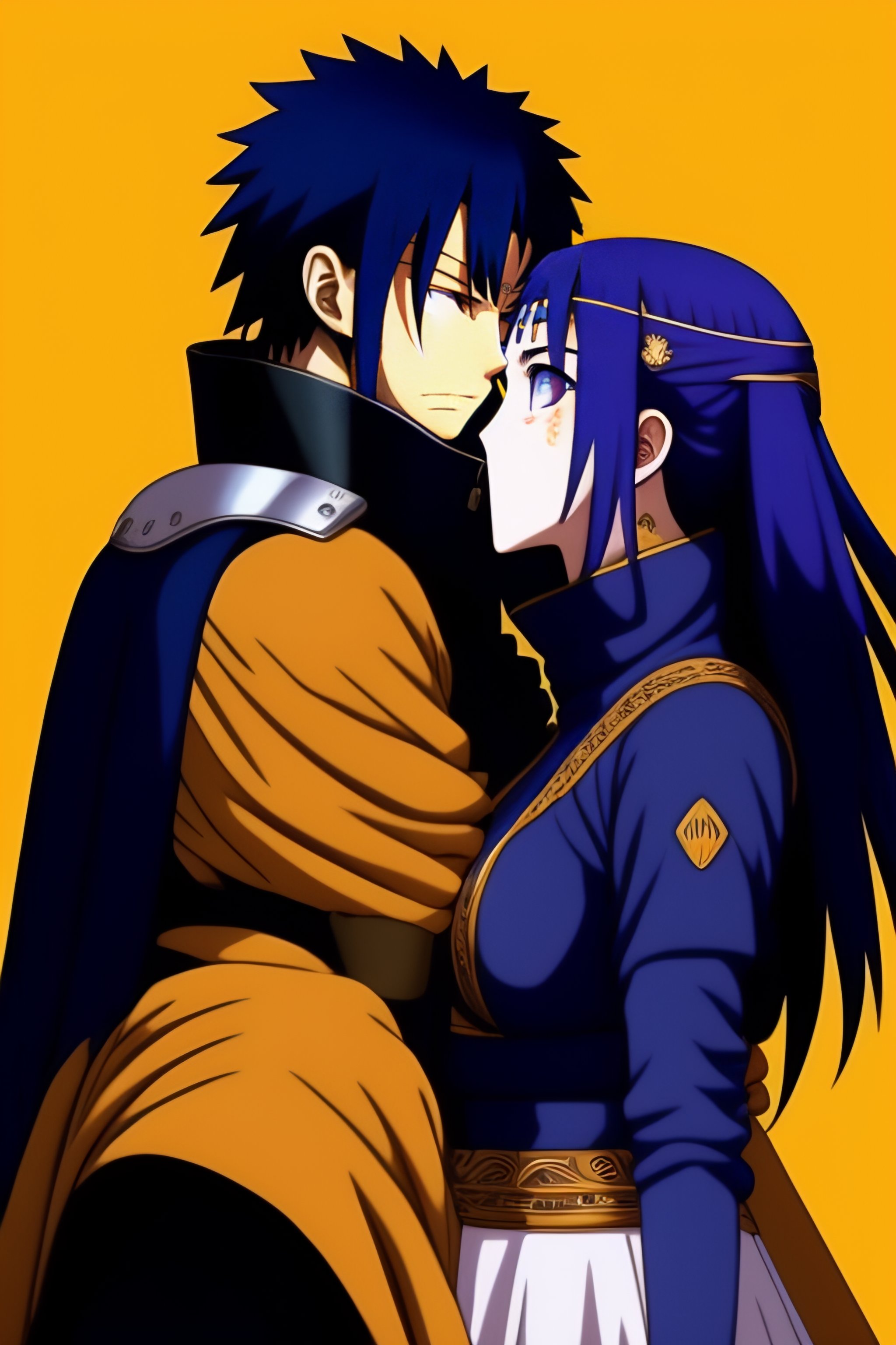 naruto and hinata kissing