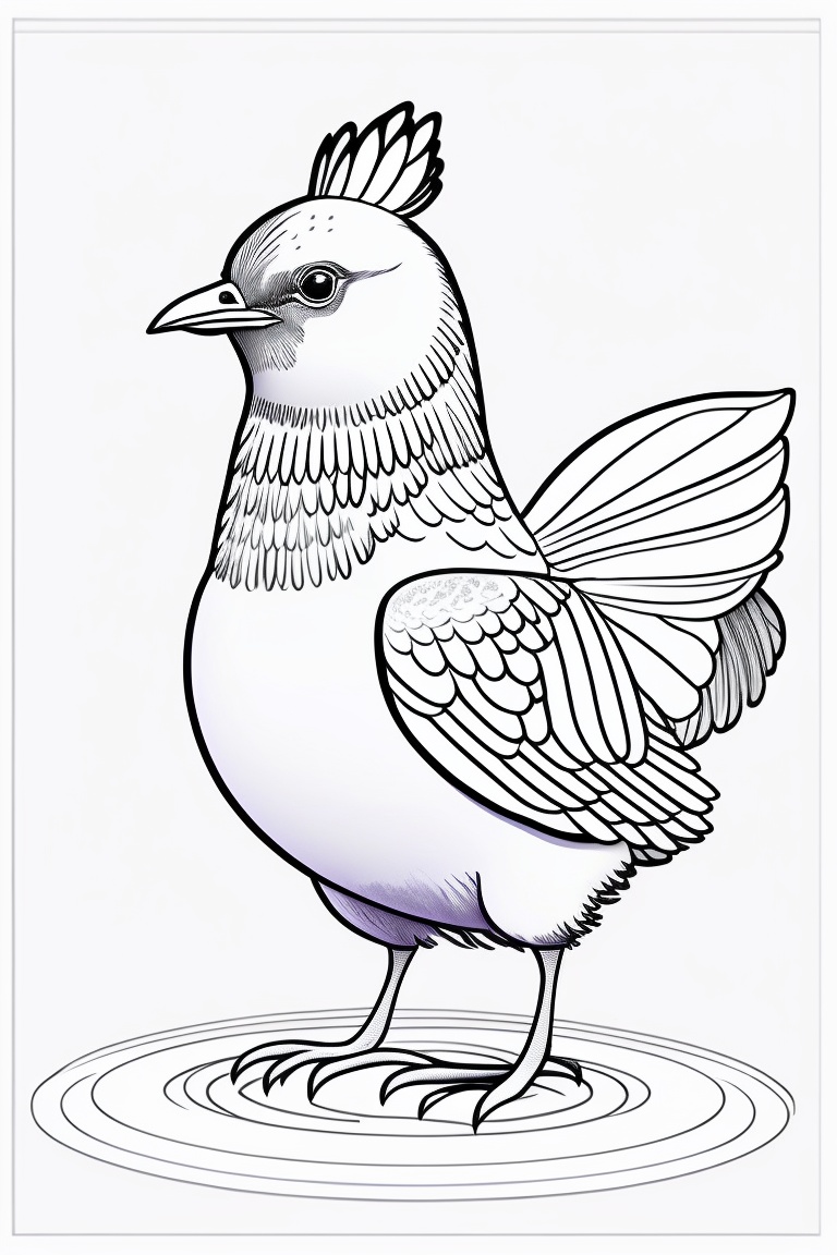 Lexica Coloring book, Chicken