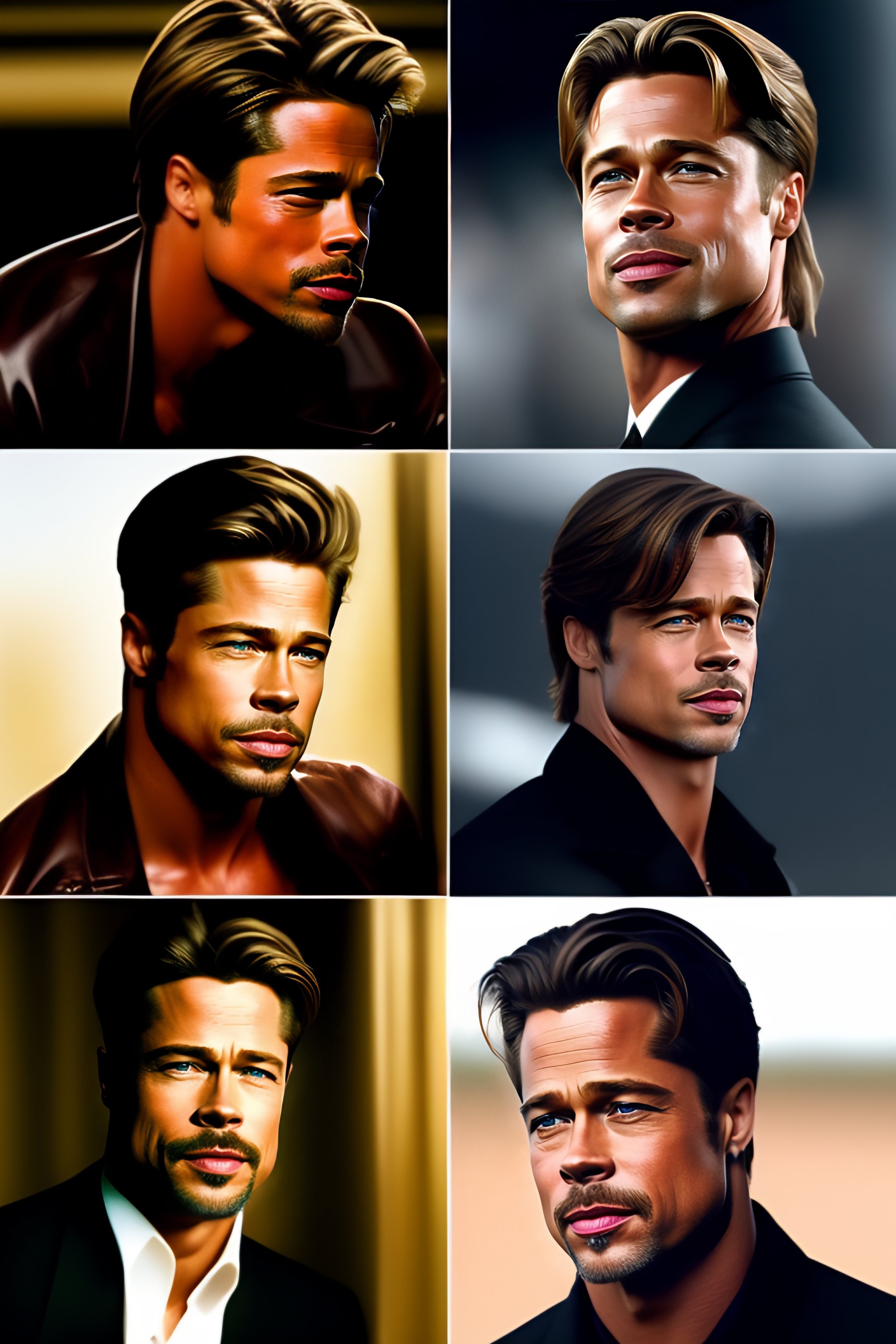 Lexica - Brad Pitt want to be a bird and fly in the sky