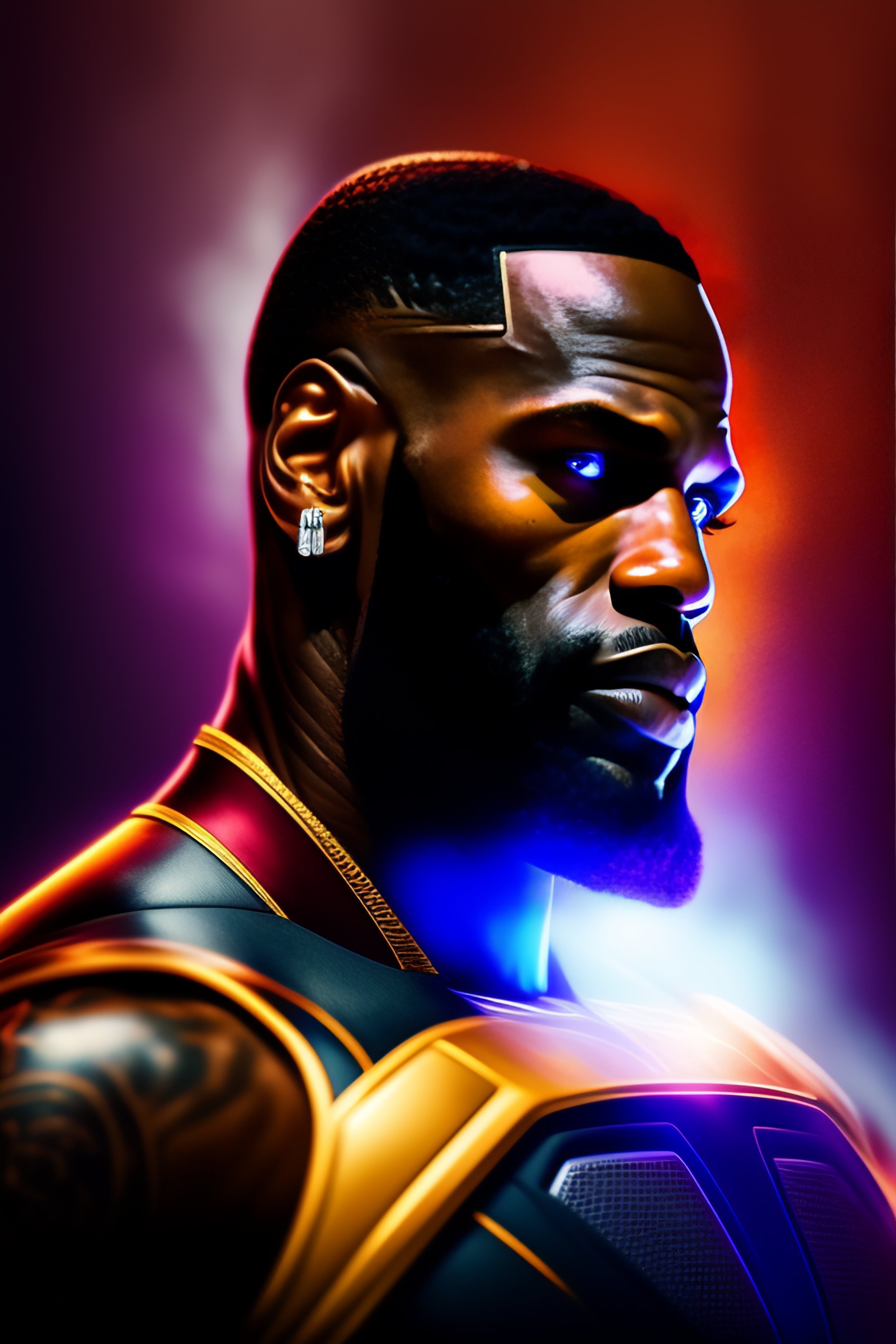 Lebron store james superhero