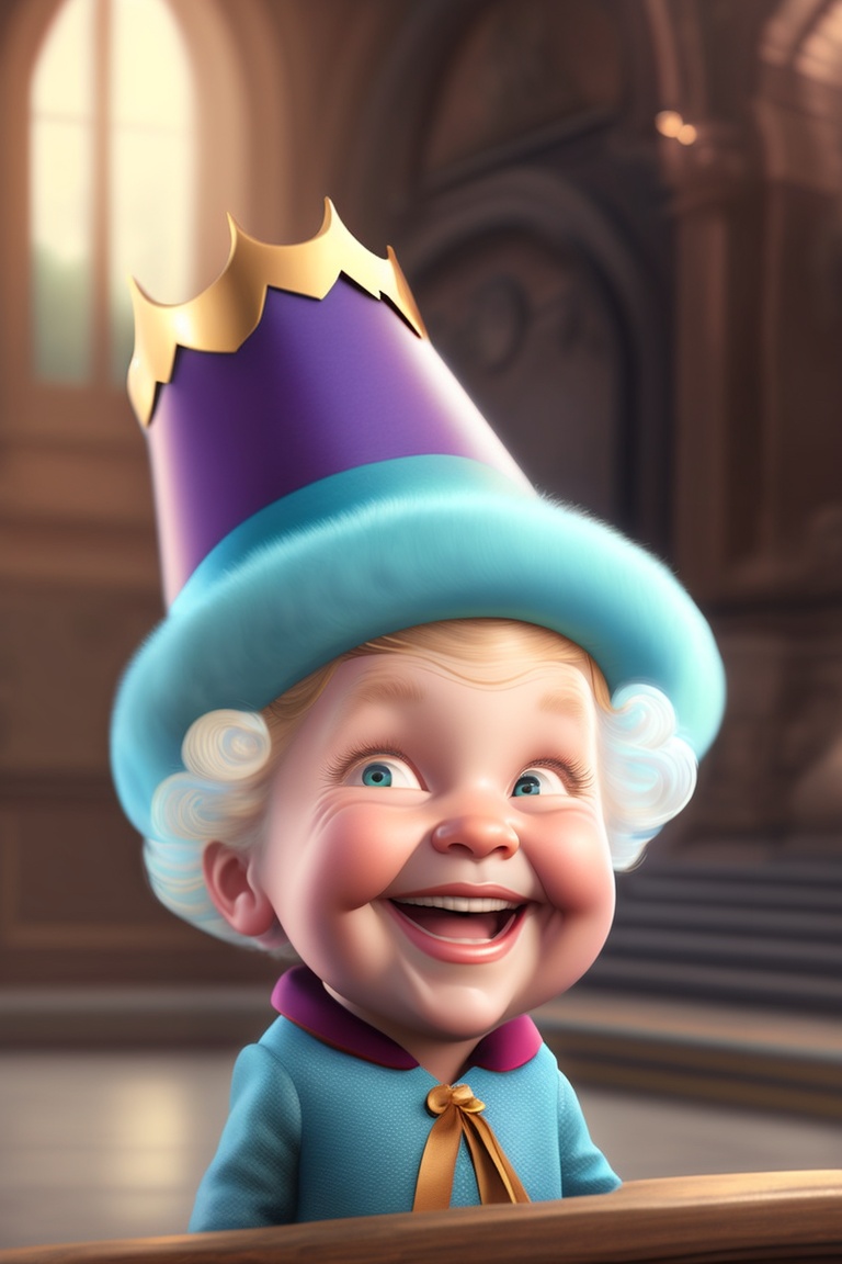 Lexica - There was Sally, the queen little girl of funny mirth, Whose ...