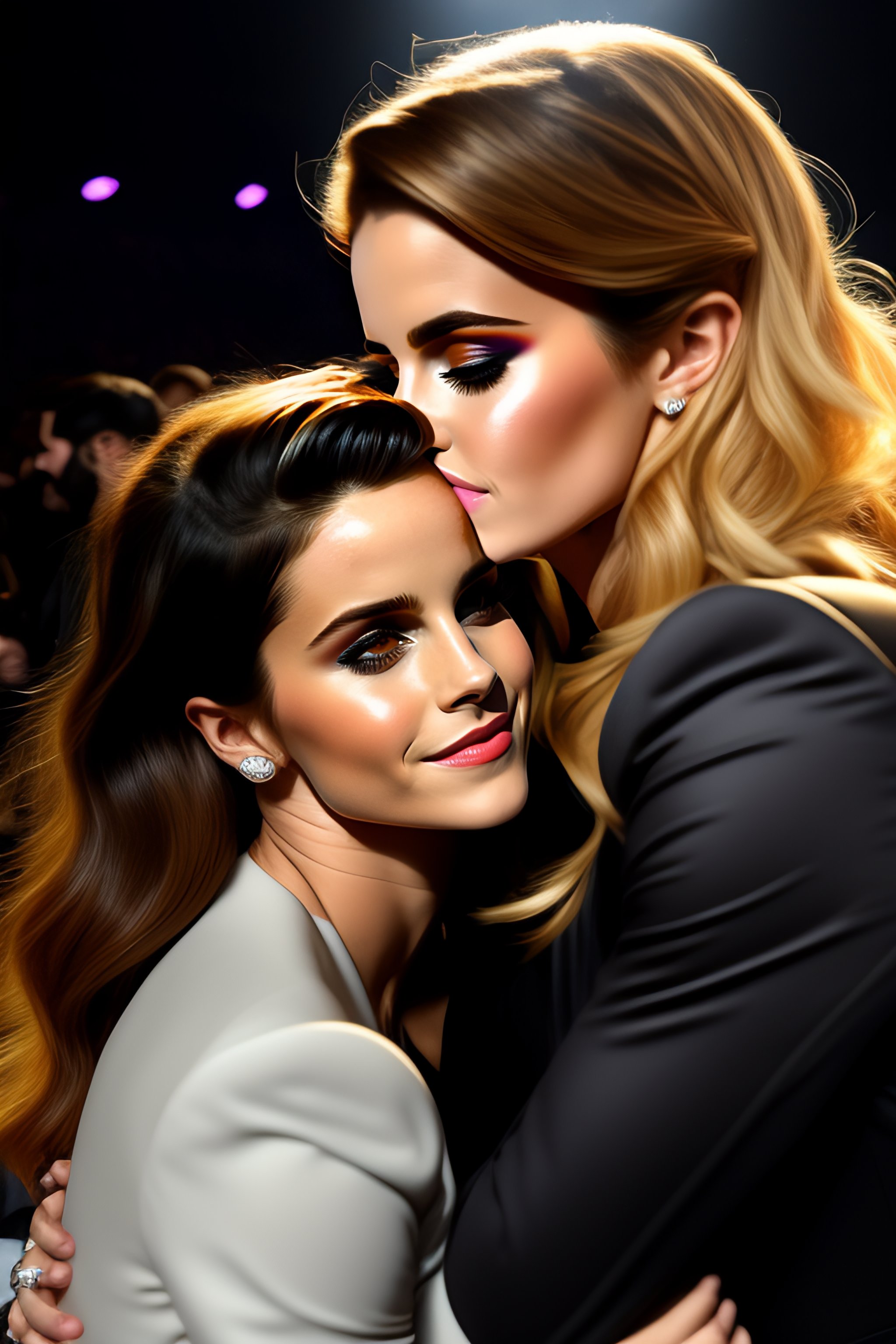 Lexica - Emma Watson kissing selena gomez