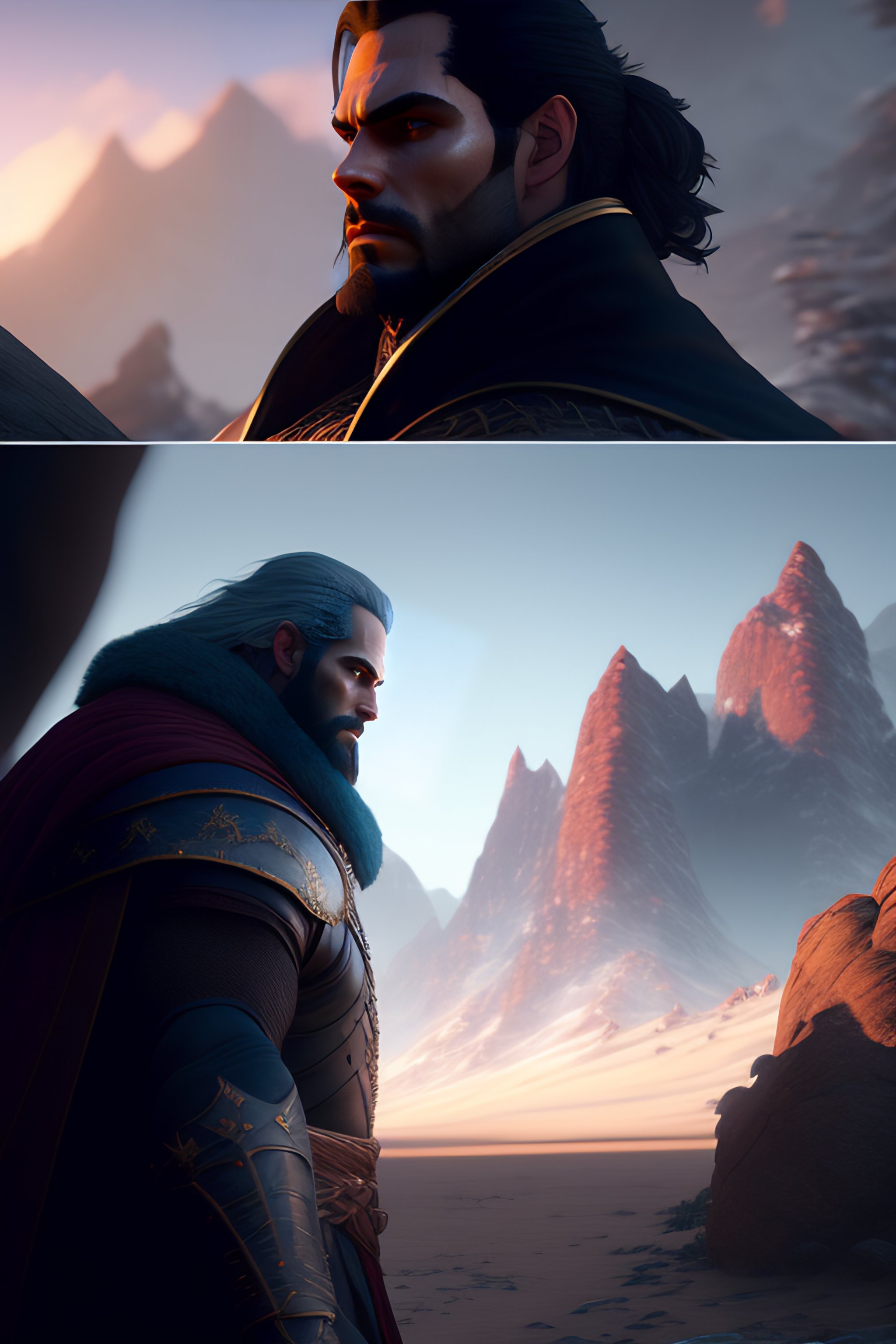 Lexica - Henry Cavill as Geralt of Rivia by Jim Lee, fantasy art by ...
