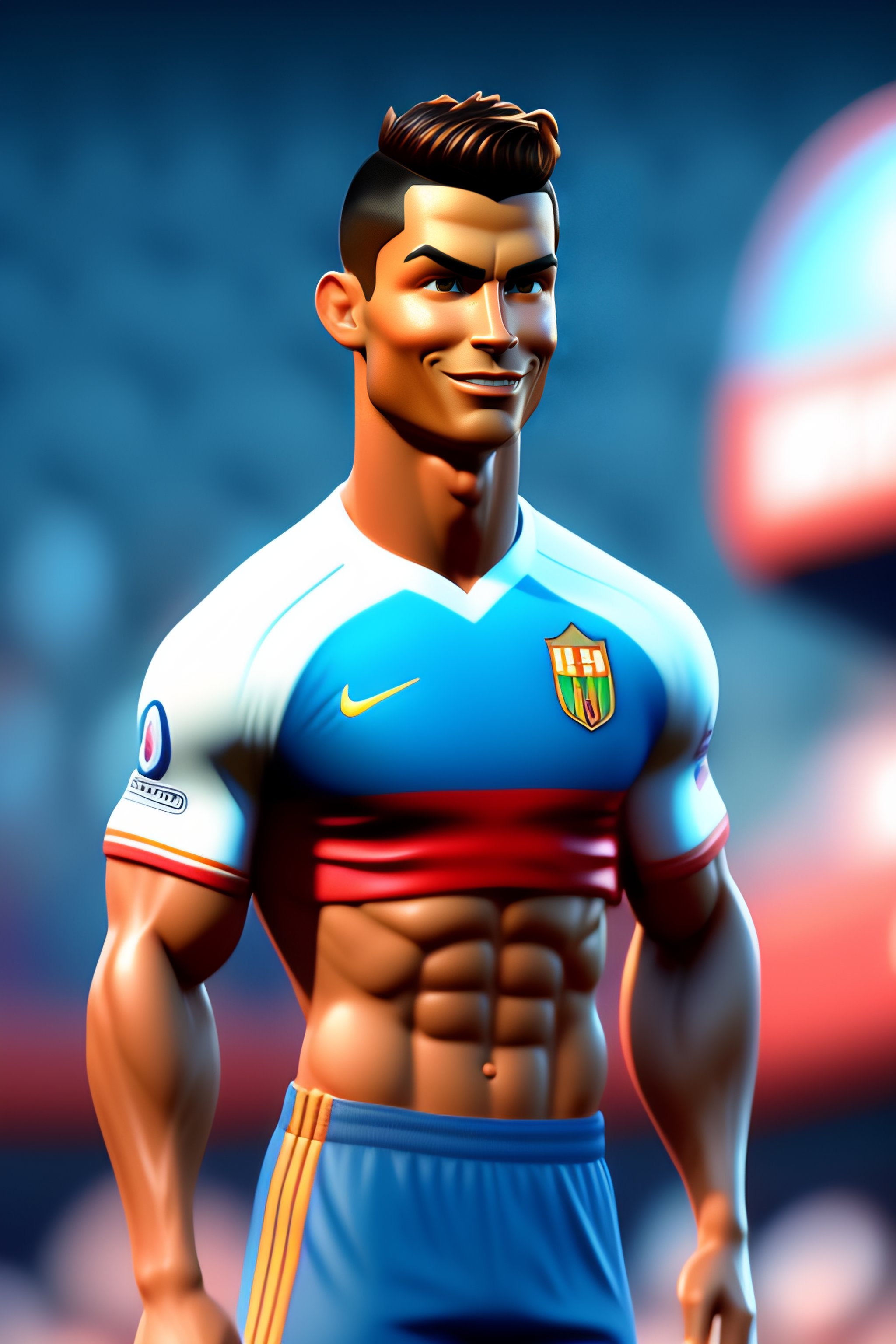 Cristiano sales ronaldo 3d