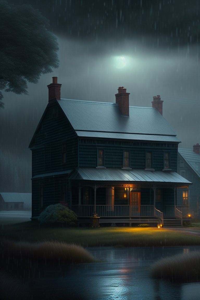 Lexica - It was a dark and stormy night, and the small town of ...