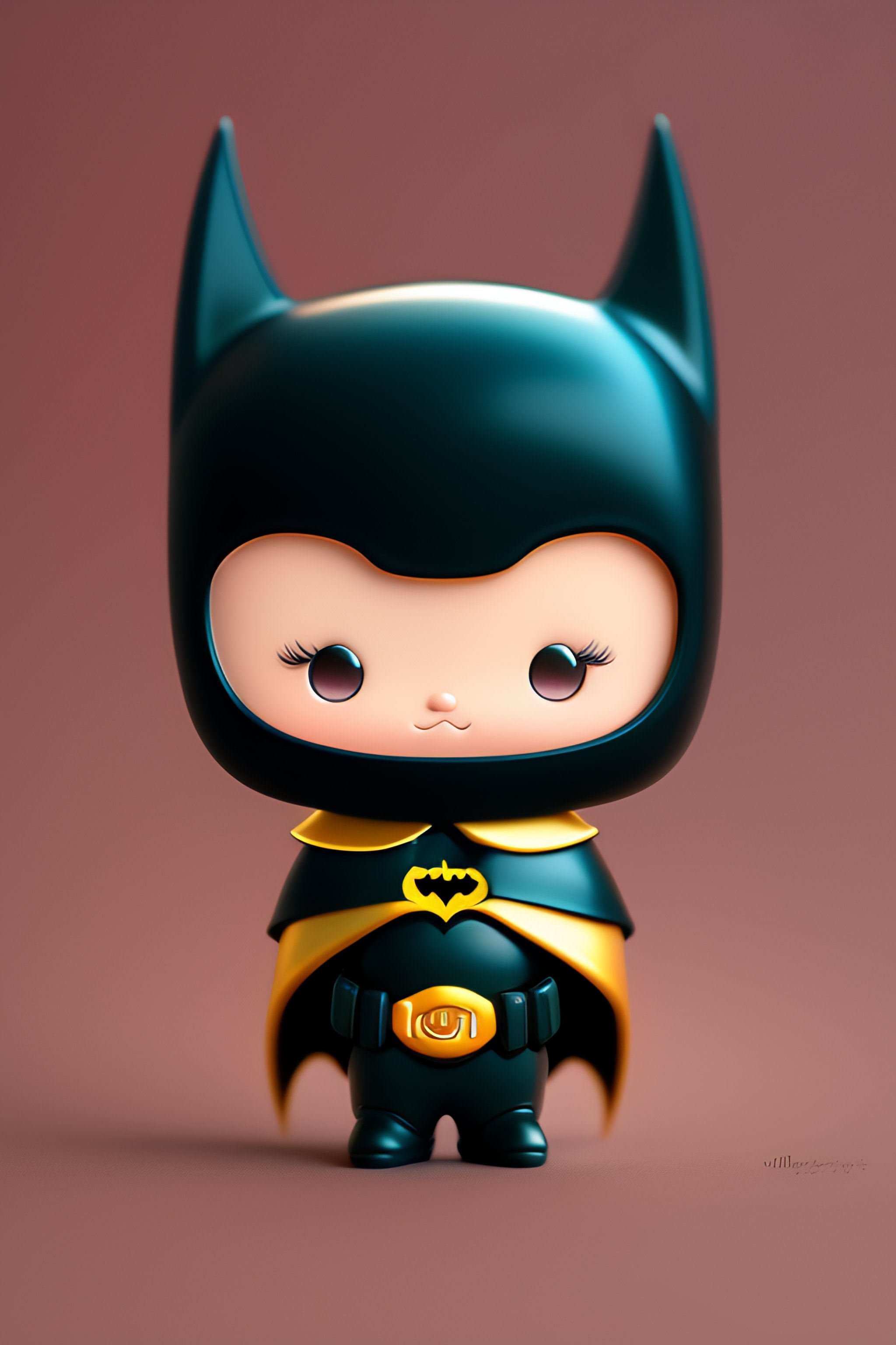 Lexica - Cute and adorable cartoon batman baby, fantasy, dreamlike,  surrealism, super cute, trending on artstation