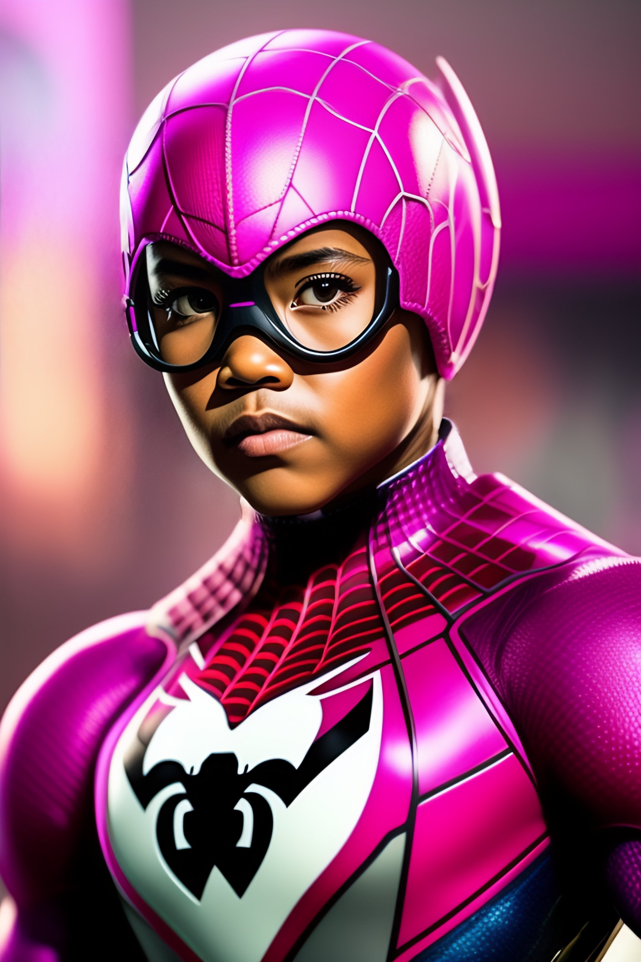 Lexica - Pink spiderman