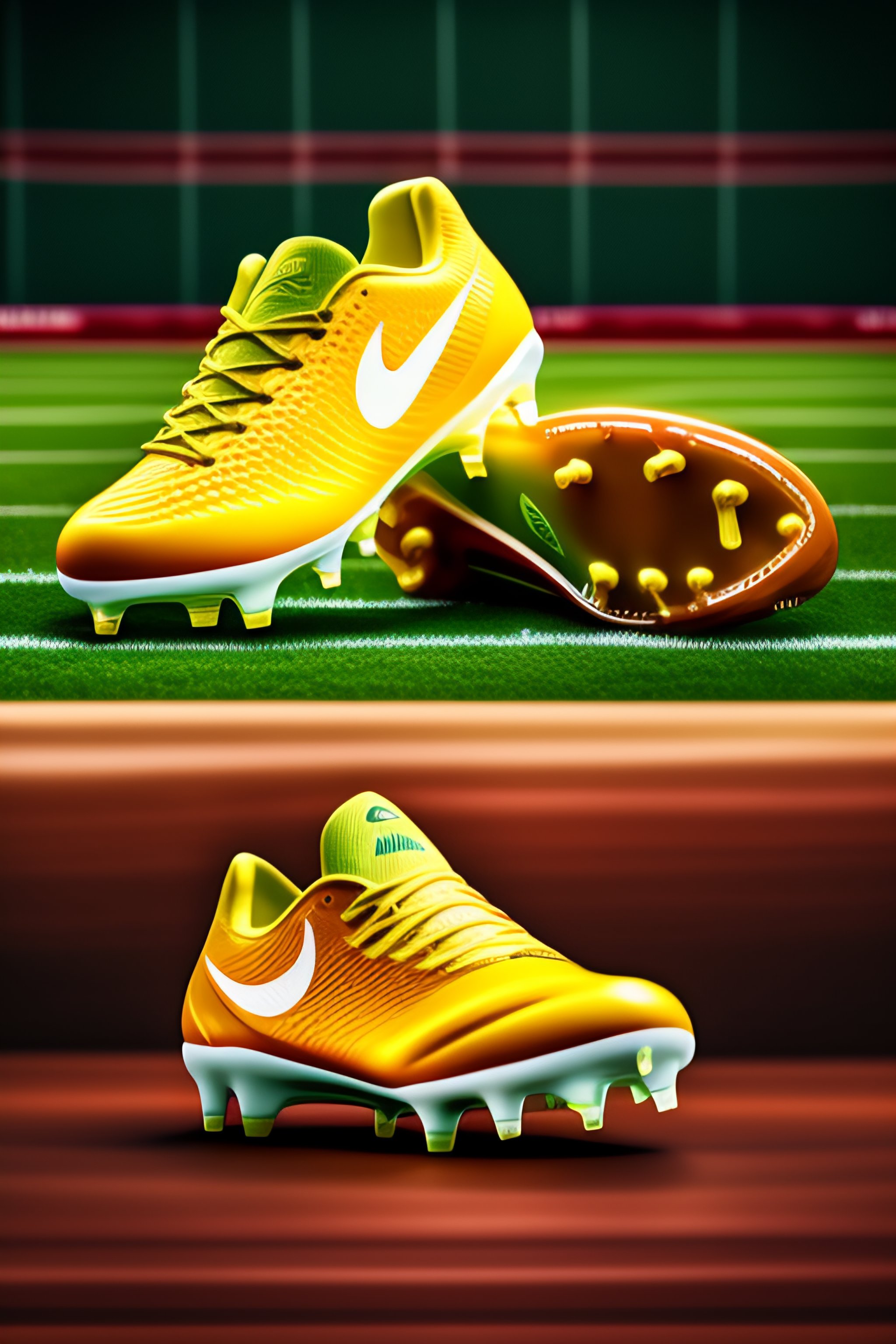 Lexica Cleats made out of butter