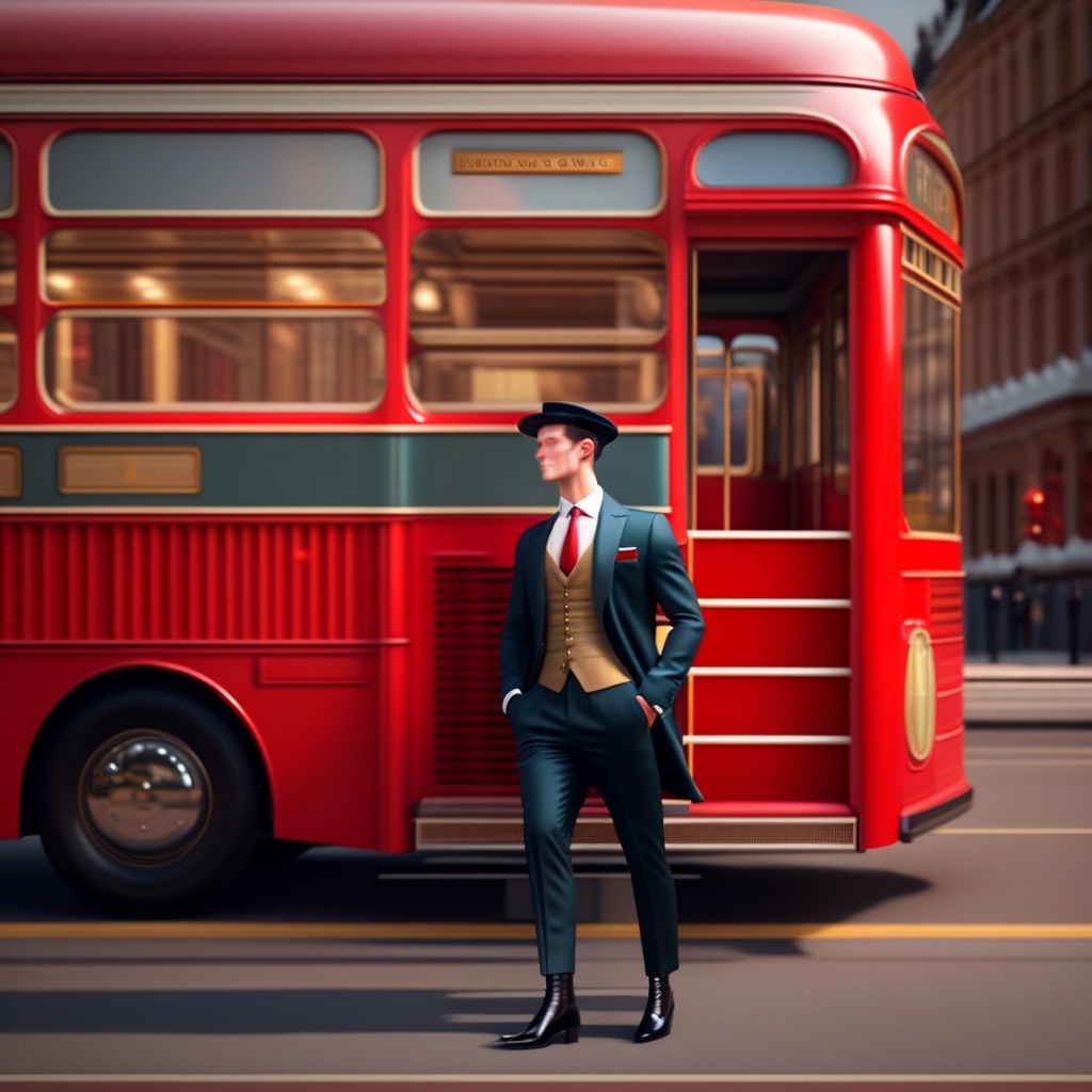 lexica-sharply-dressed-man-boards-a-double-decker-red-bus-in-london