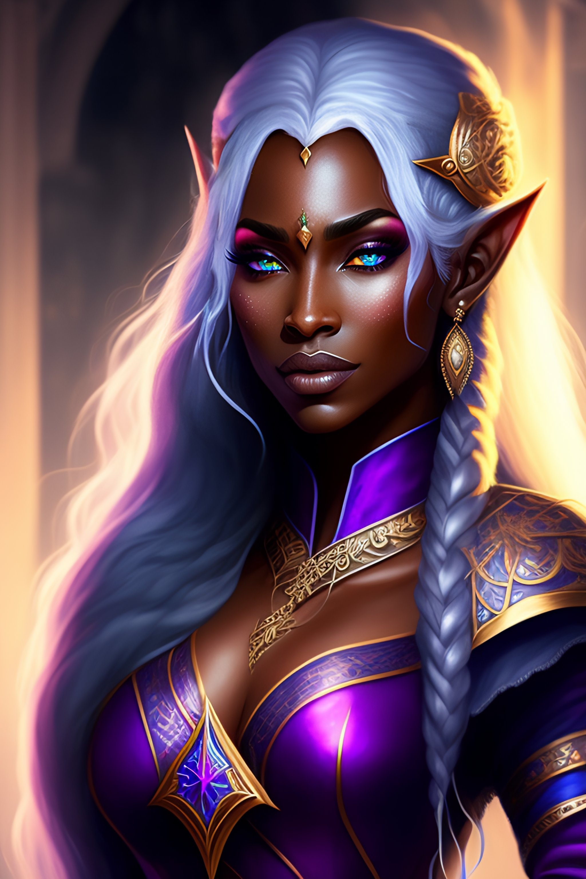 Lexica - A drow elf