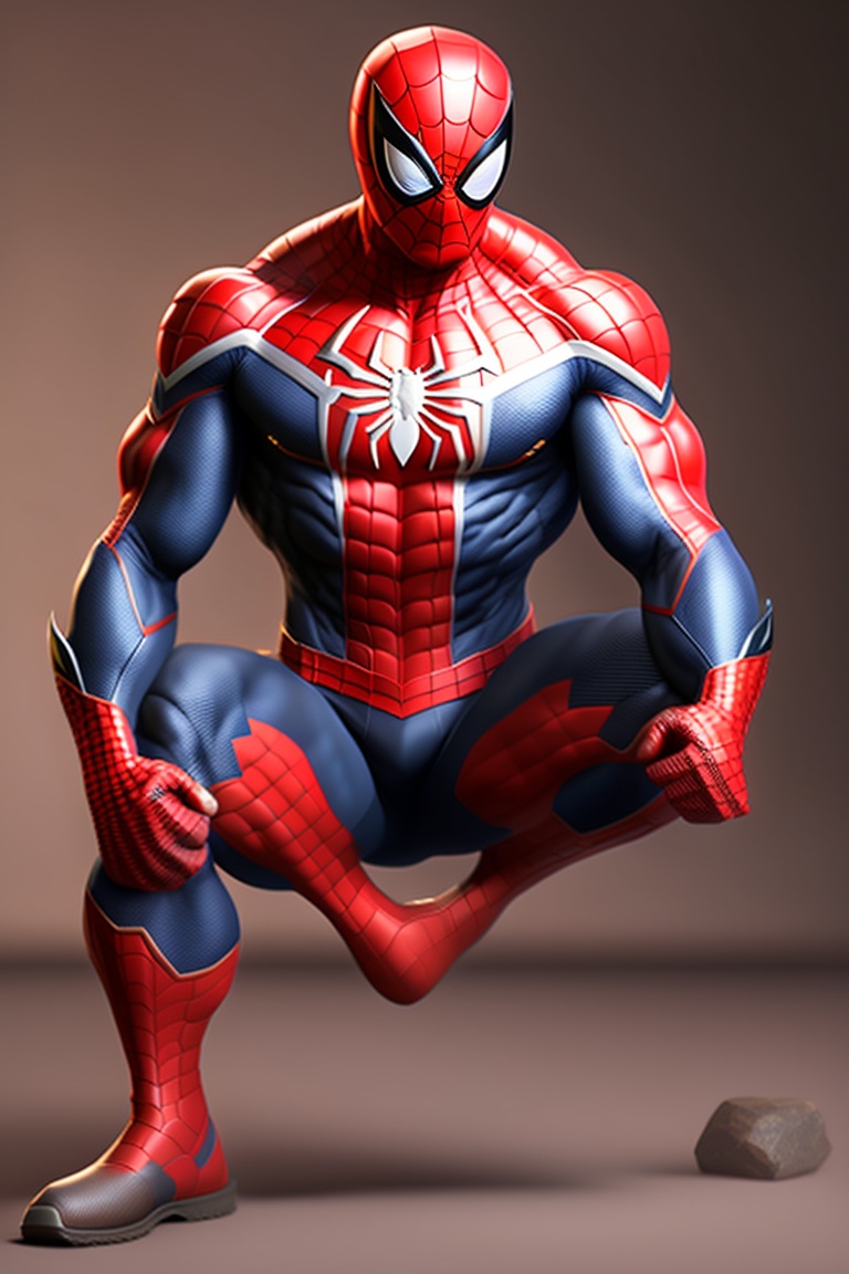 Lexica - Spider man art, highly detailed, complete body composition ...