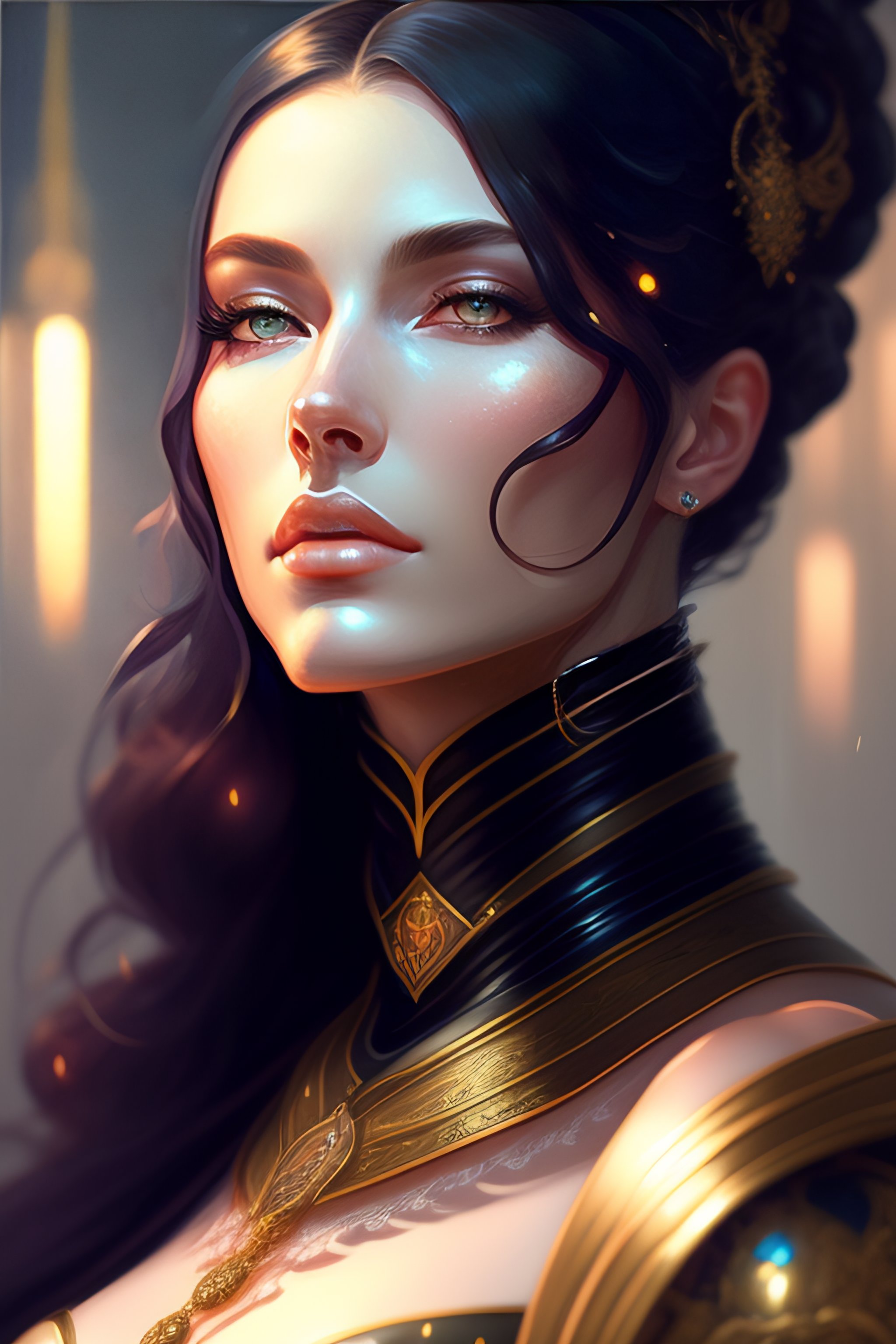 Lexica - Portrait of beautiful pale gothic maiden, warhammer 40000 ...