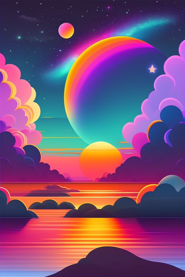 Lexica - A background that's colorful but not too colorful, with the ...