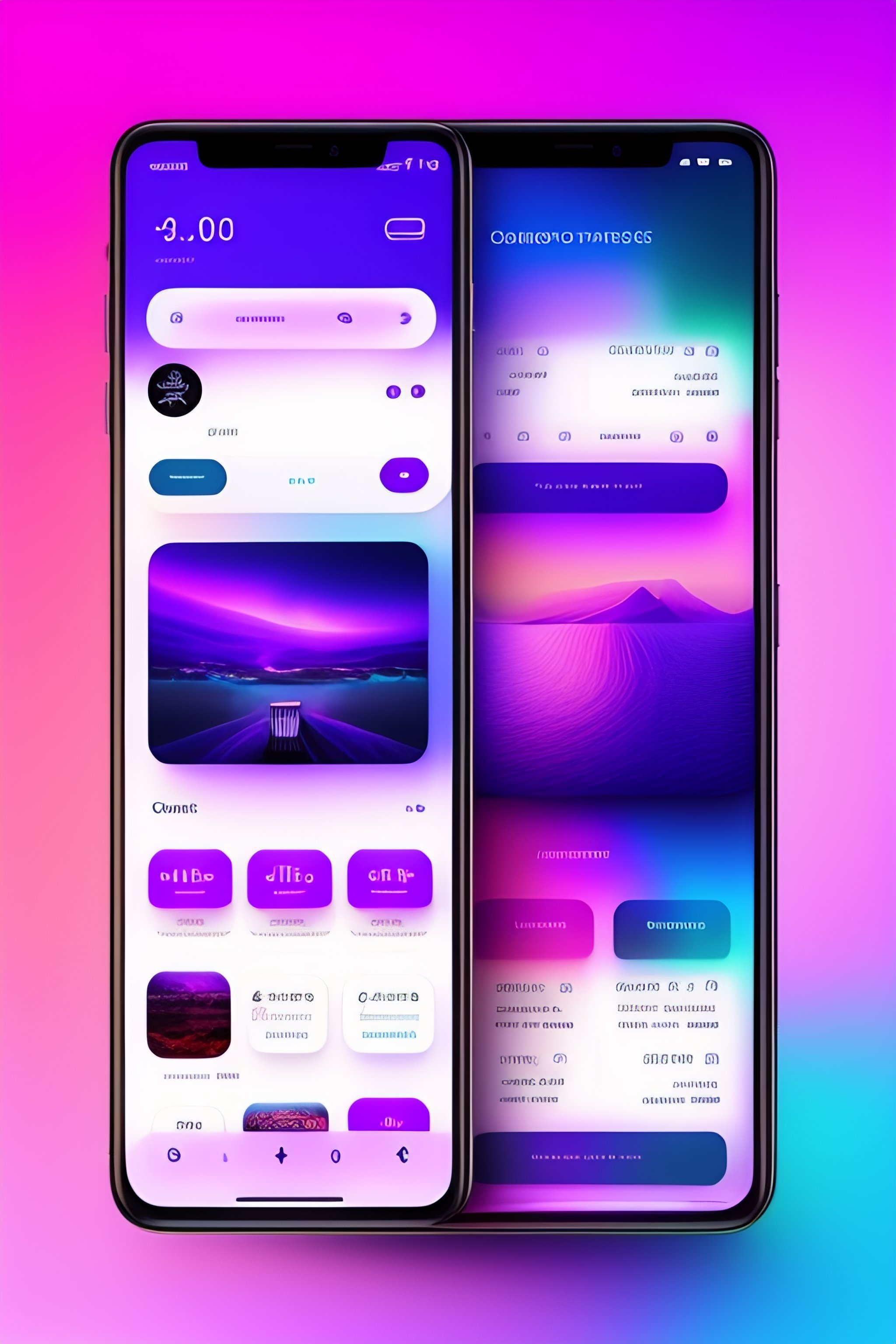 Lexica - Ecommerce, ui, ux, products, white, gradient, purple