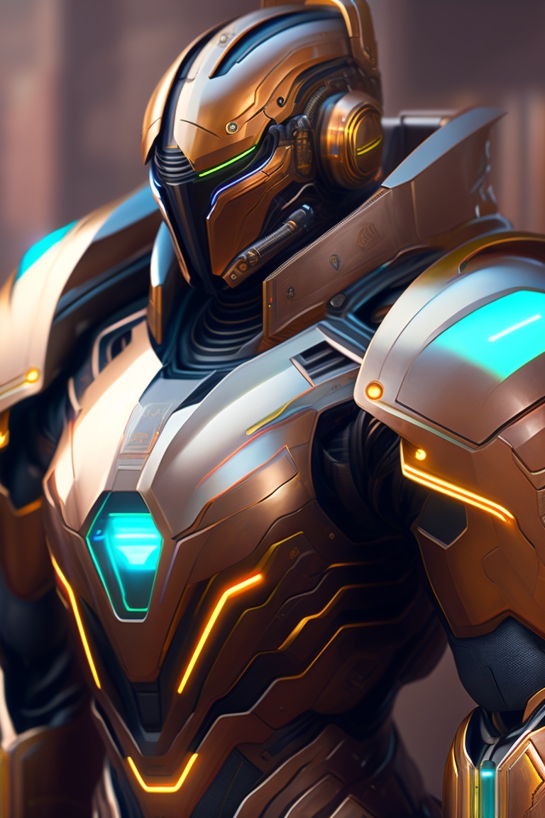 Lexica - A Keanu Reeves, realistic scifi cyberpunk power armor robot ...