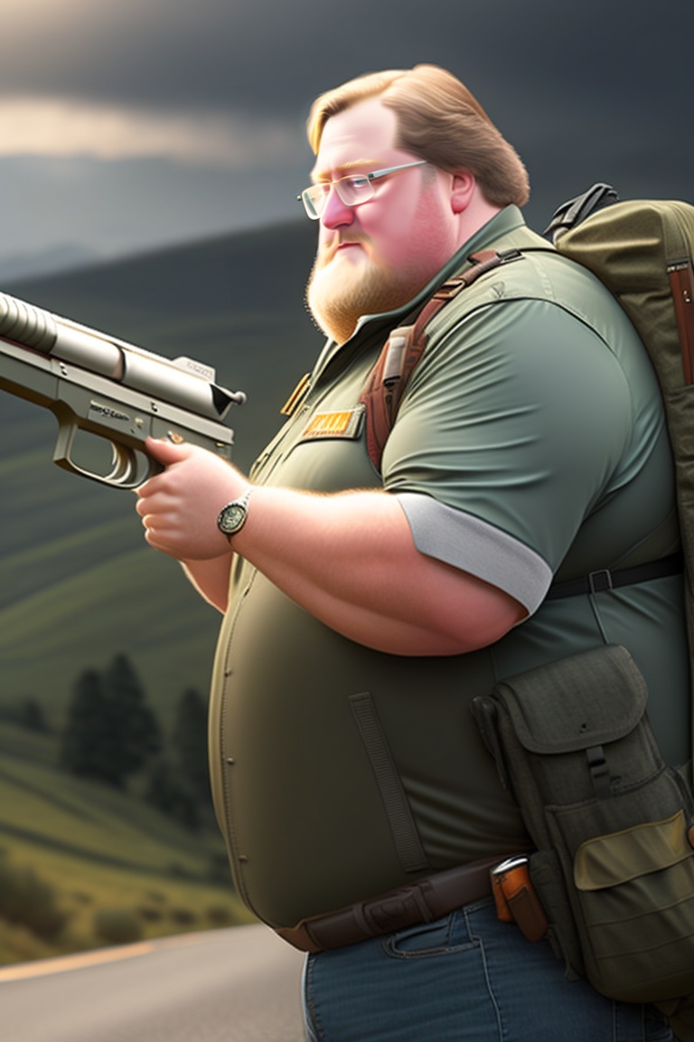 Gabe Newell's Got A Gun