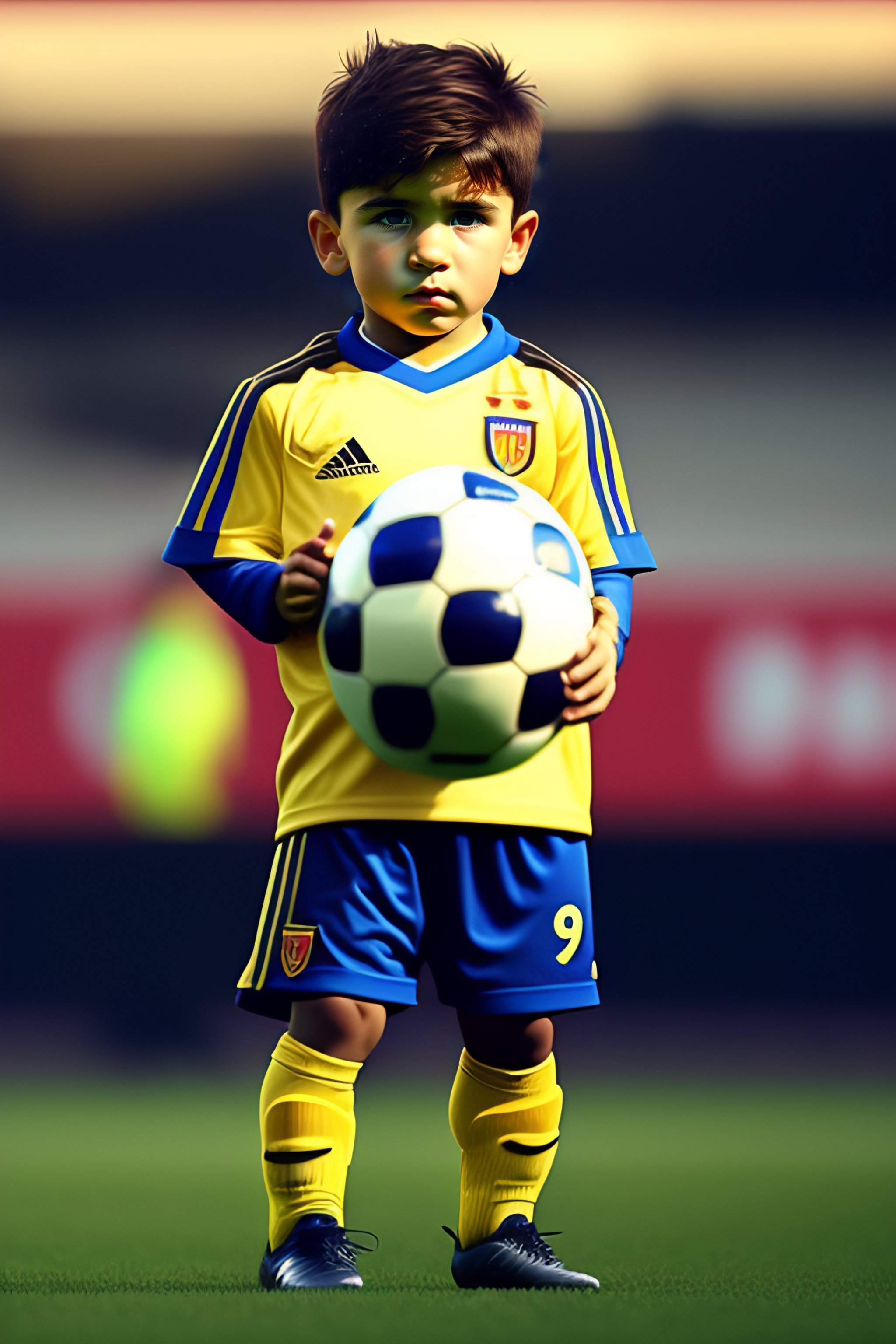 Lexica - Little Leonel Messi On Football