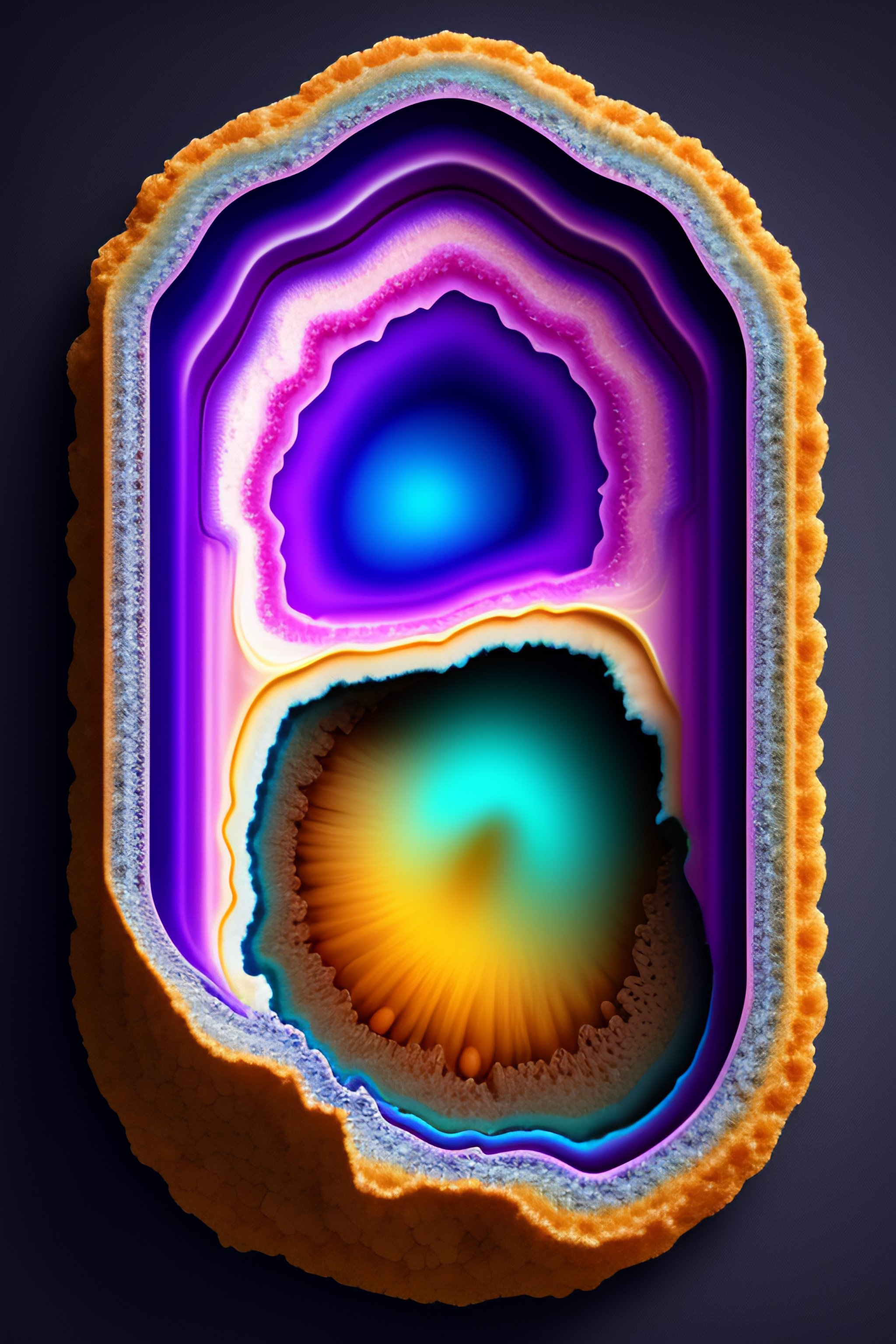 Lexica - Geode slice grid wallpaper