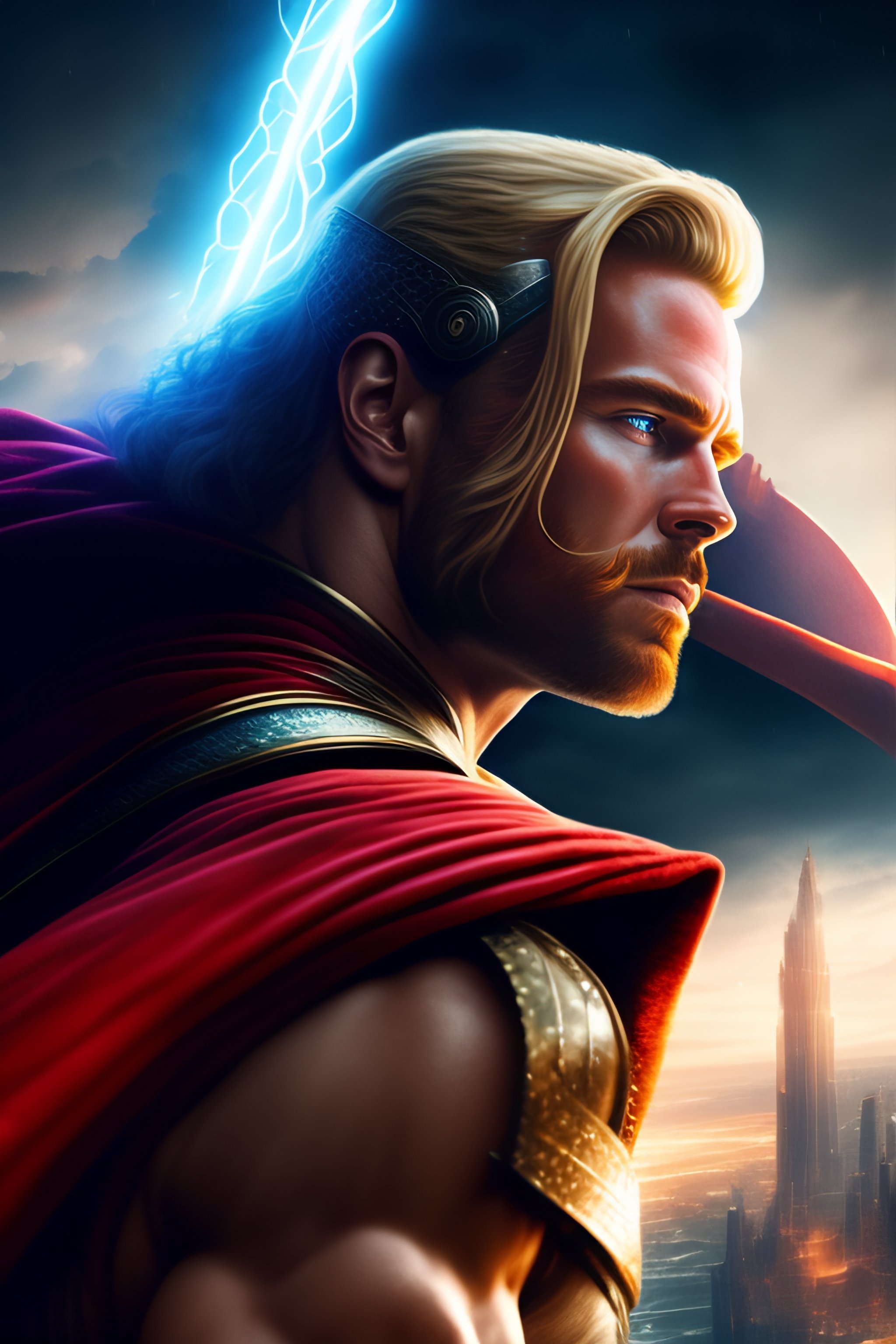Lexica - Thor in a lignthing