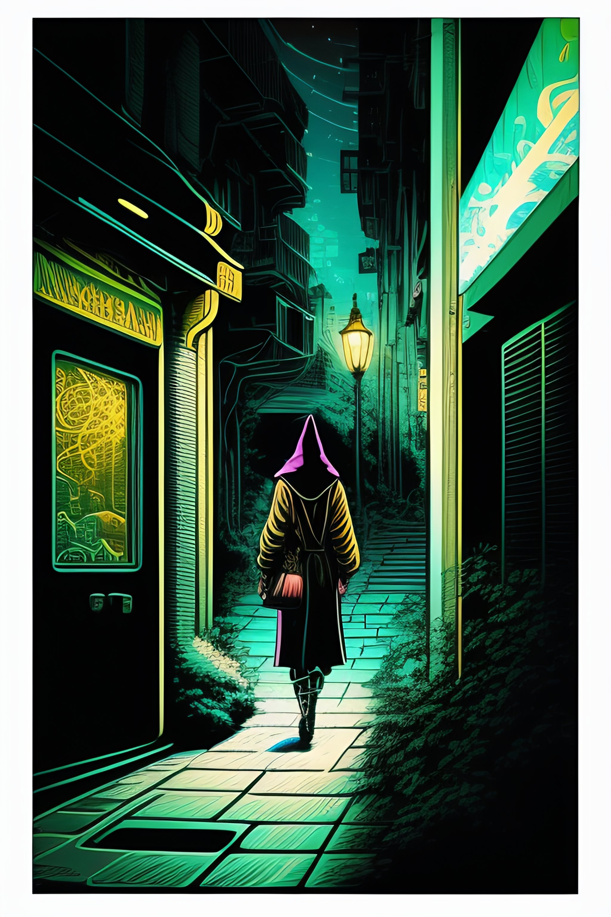 Lexica - Vintage 90's comic style environmental wide shot of a sketchy ...