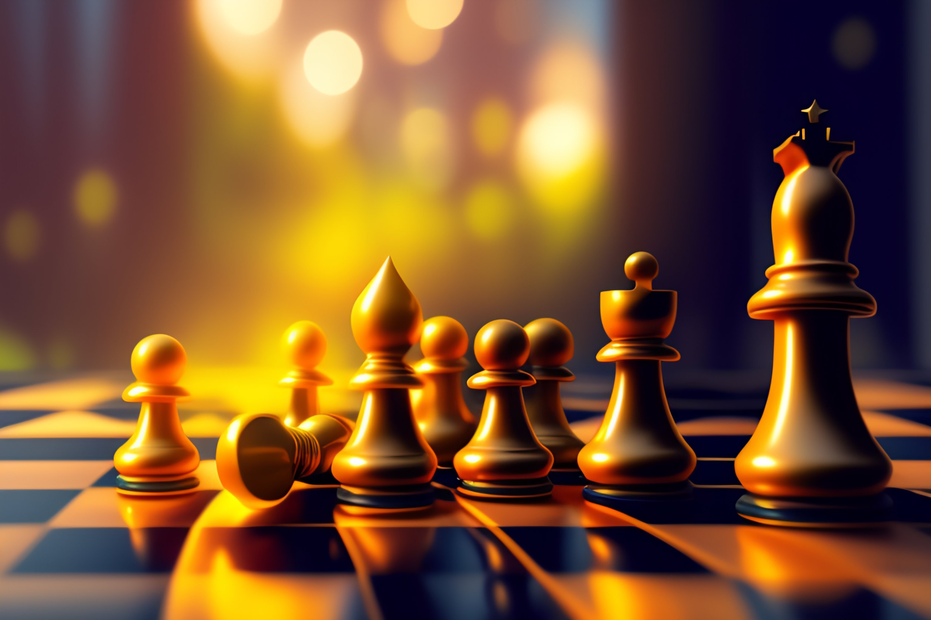 ArtStation - Chess Wallpaper