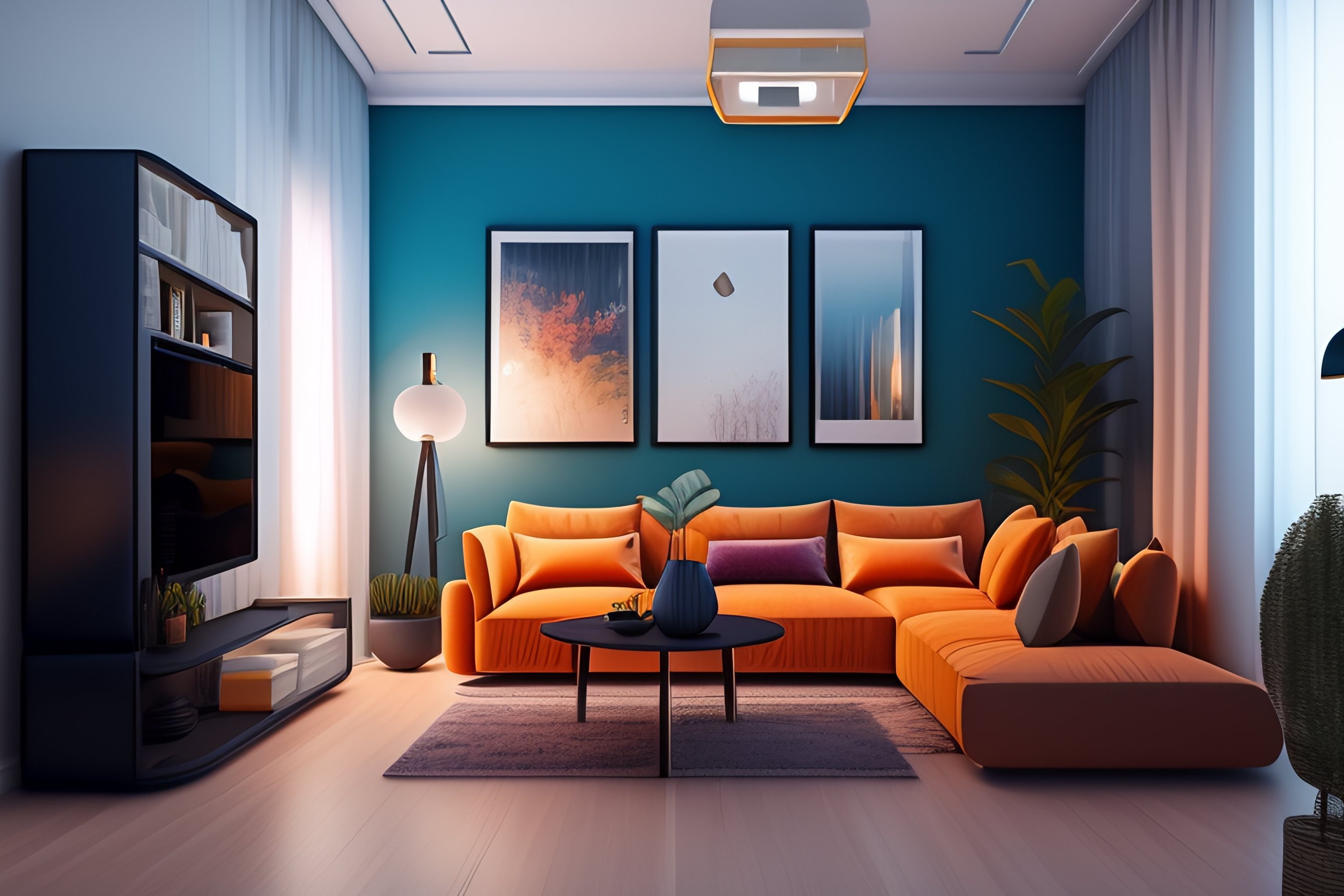 Lexica - Small isometric living room, octane render, amazing colors ...