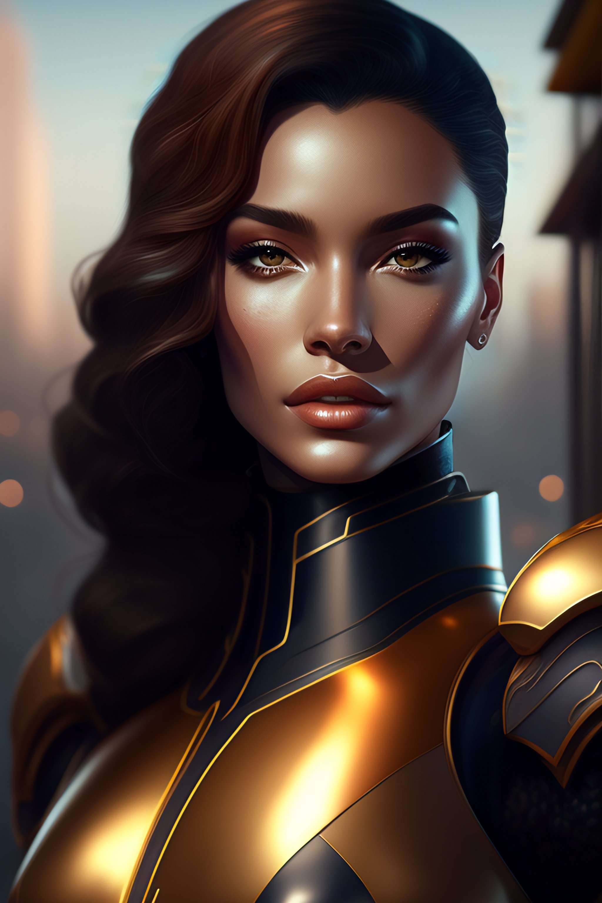 Lexica - Portrait Of Robot, By Fortiche Studio, From Netflix's Arcane 