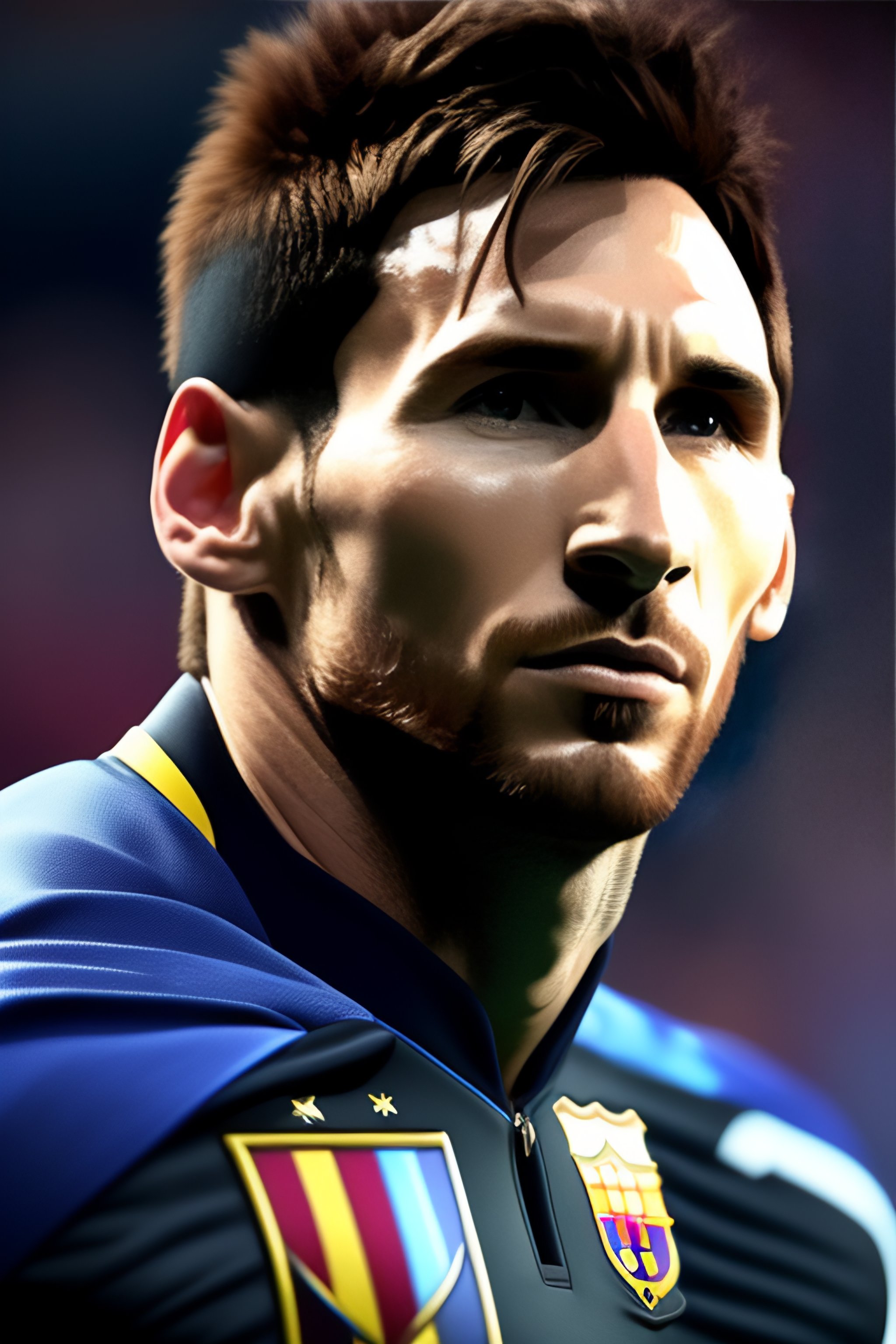 Lexica - Lionel Messi dressed as Batman, photorealistic, 4k