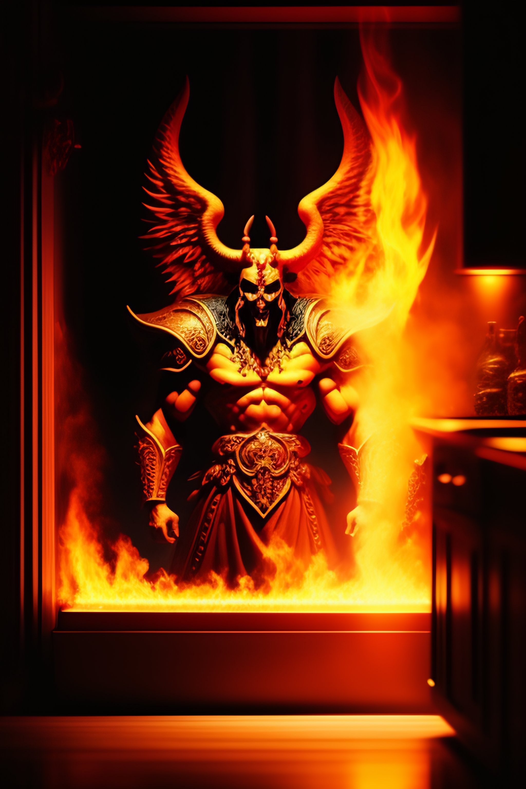 Lexica - Helltaker lucifer in the Kitchen