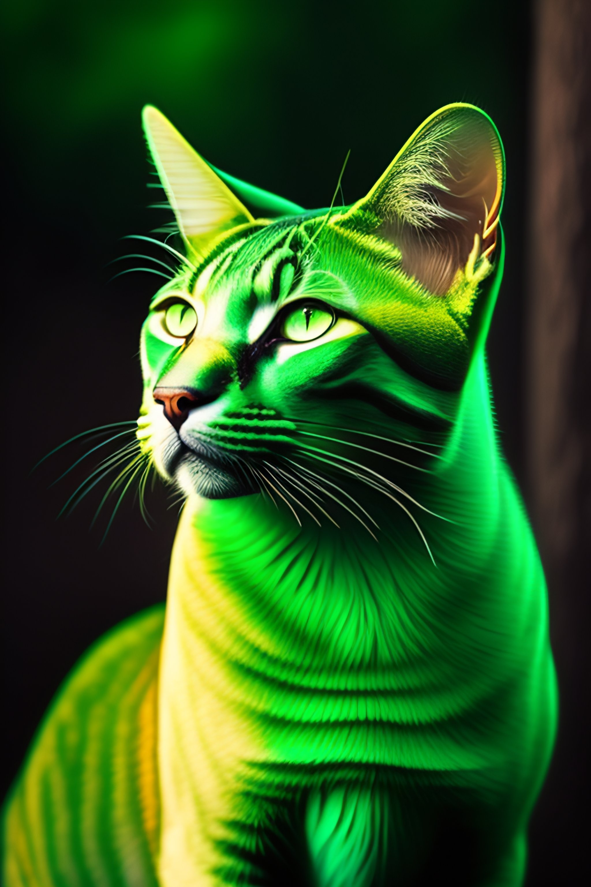 Lexica - Green cat