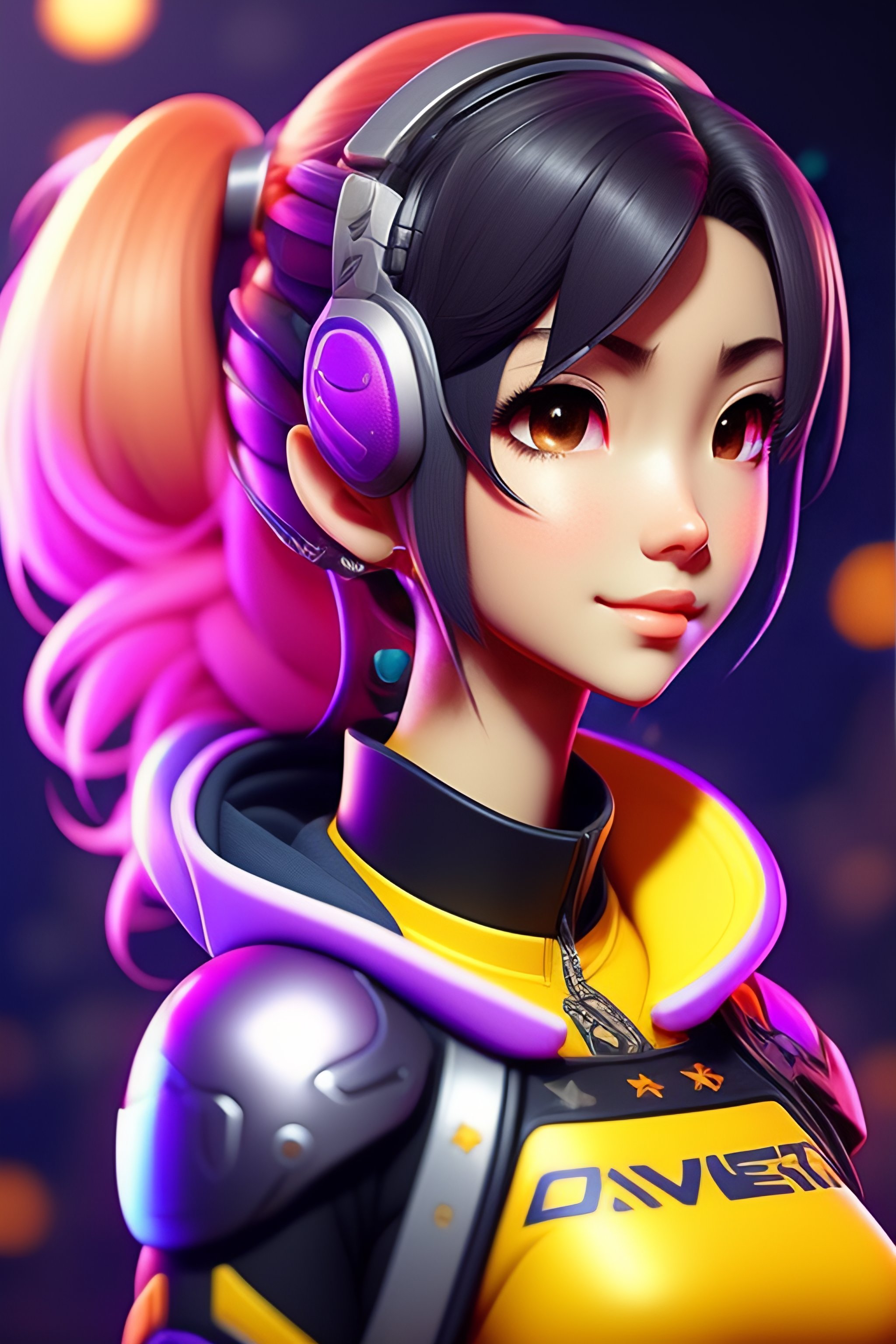 Lexica - 18 years girl, overwatch, anime, pixar, pltn style