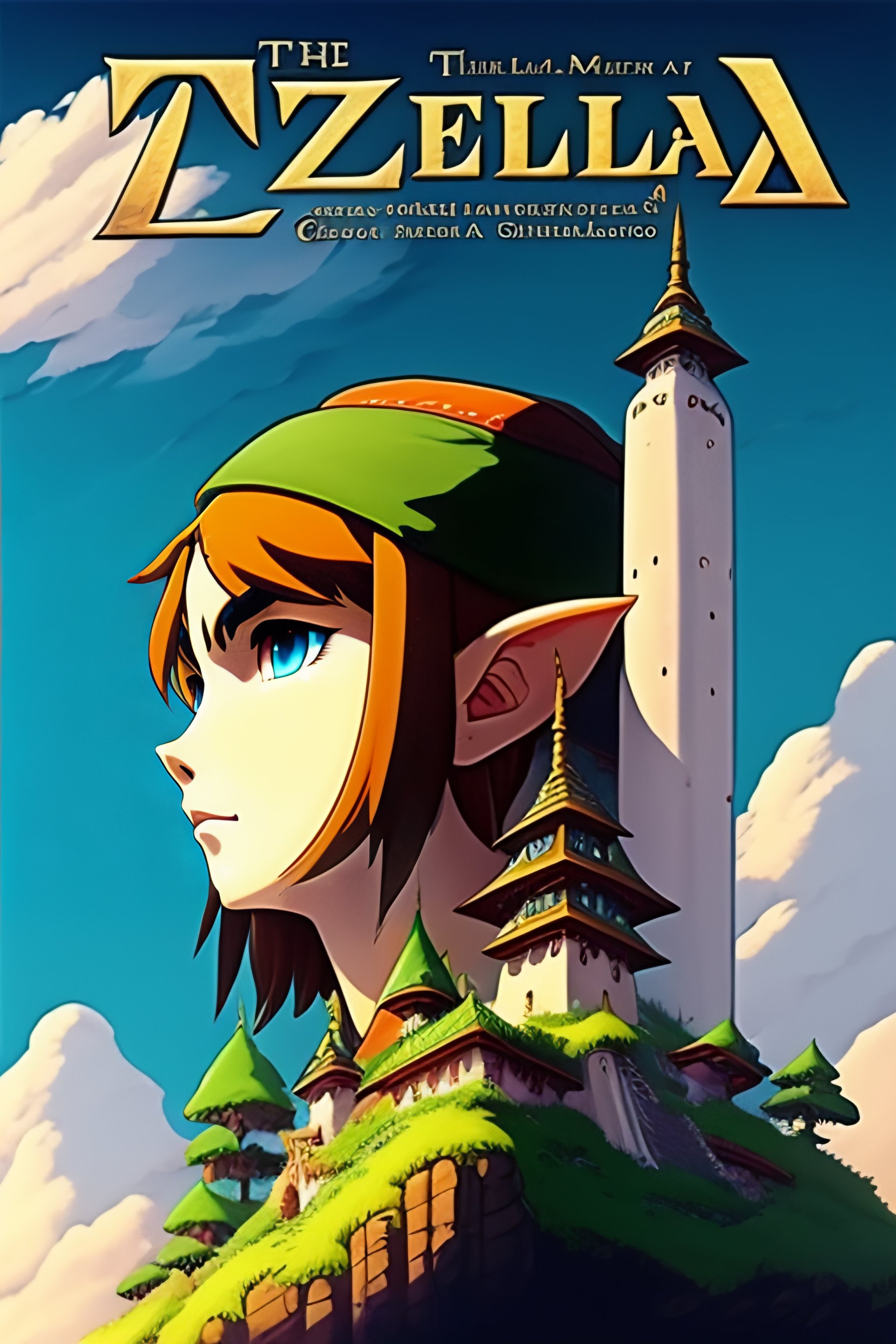 Lexica The Legend of Zelda by studio ghibli