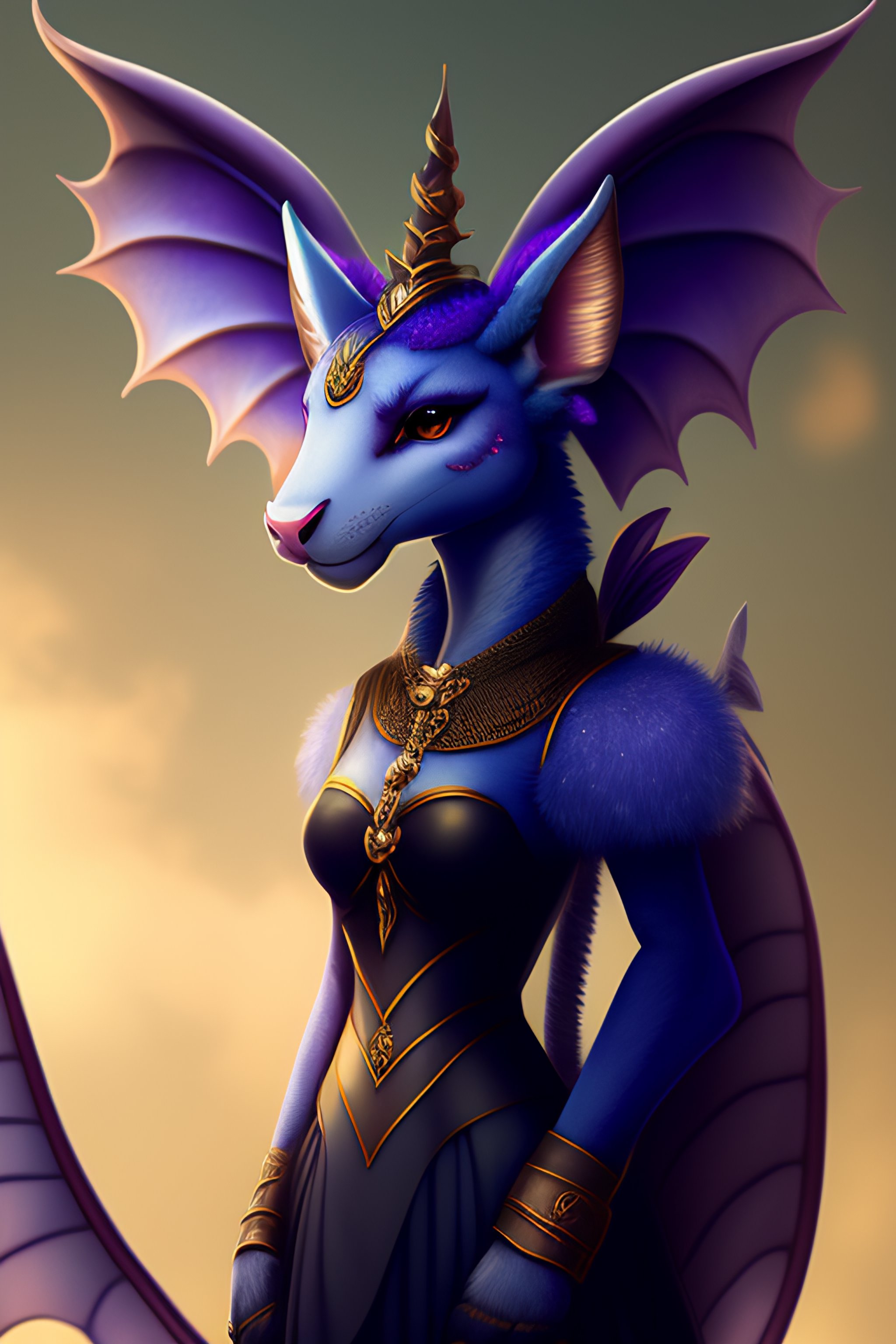 anthro dragon