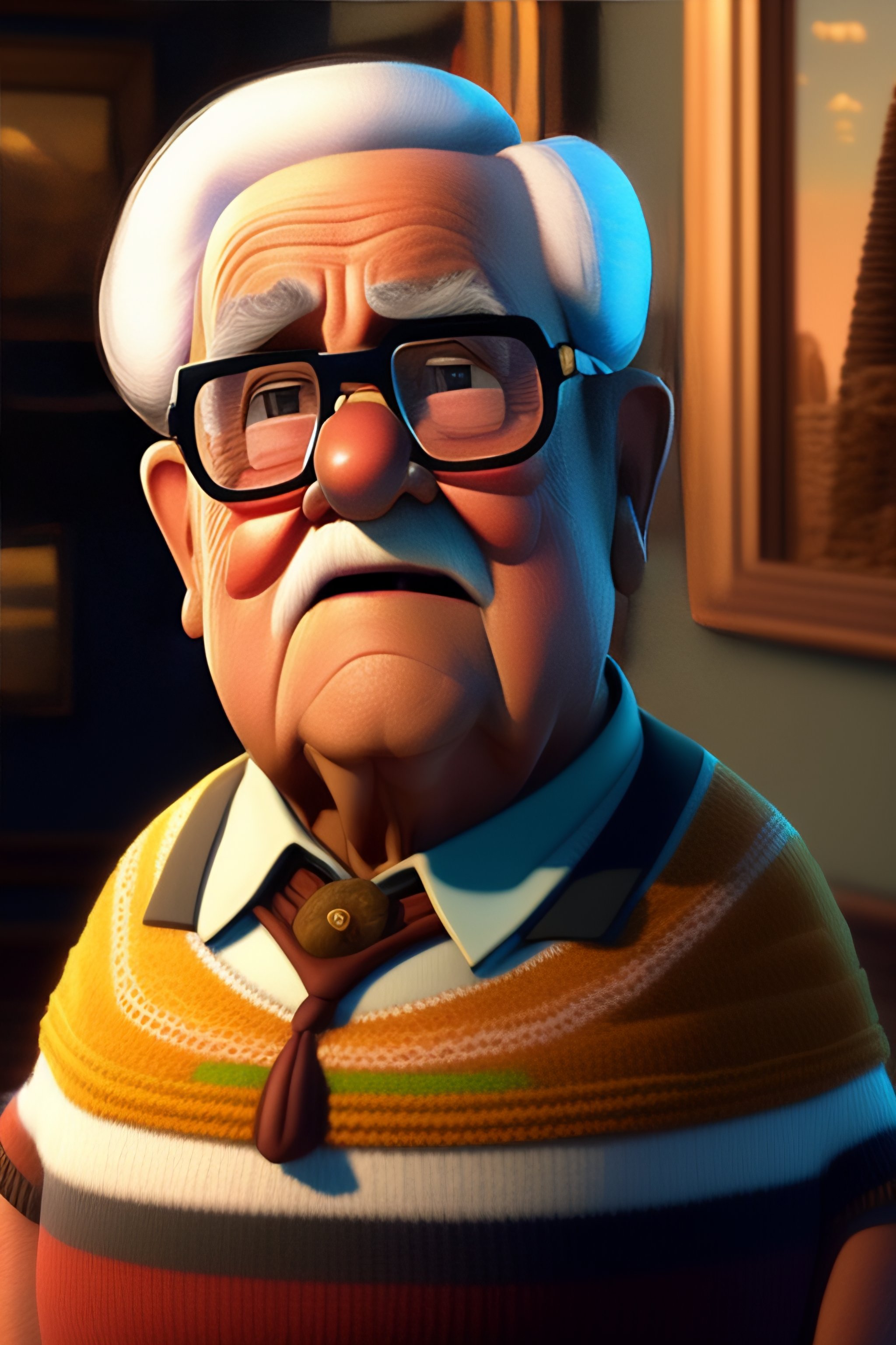 pixar old man