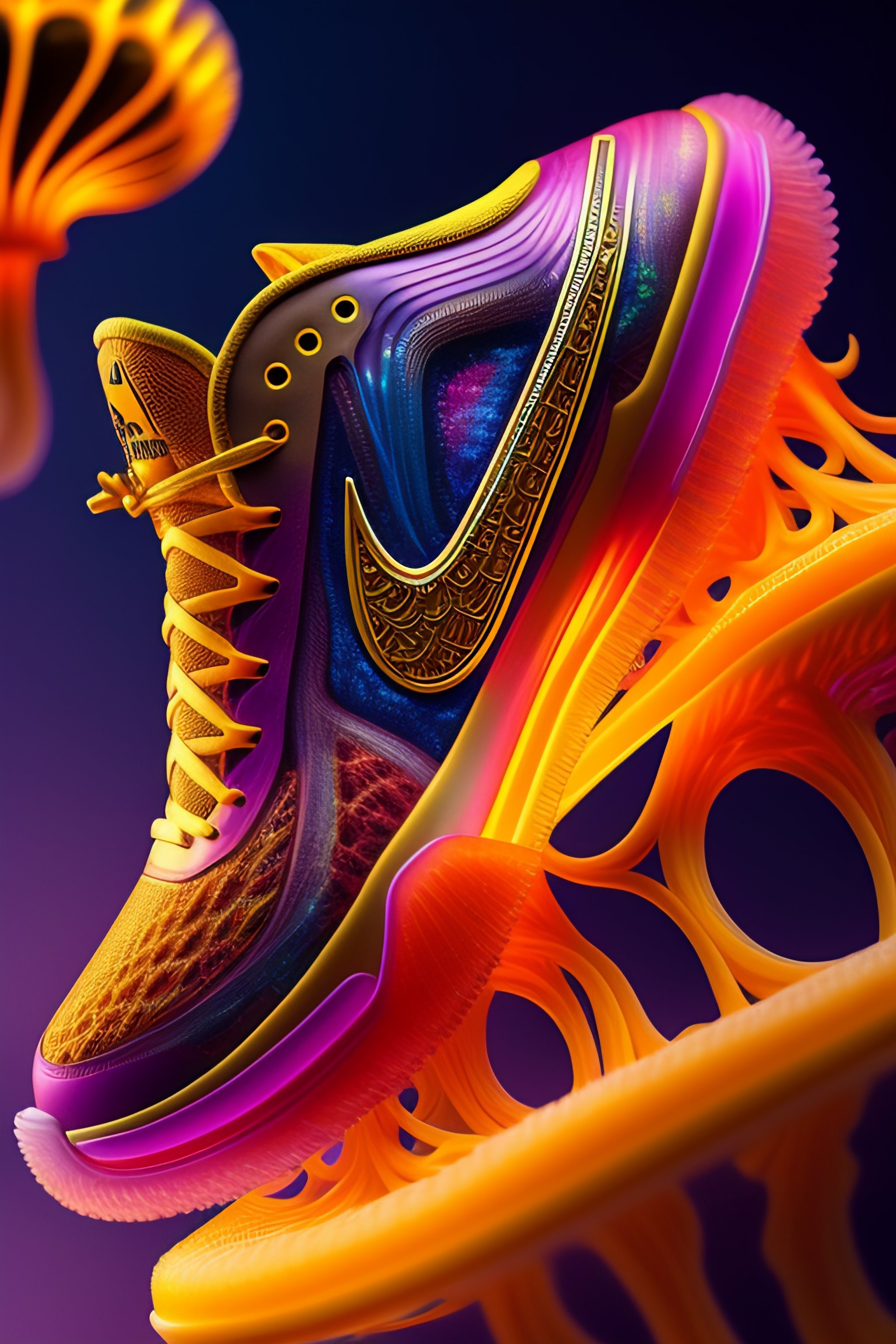 Lexica - A stunning interpretation of nike shoe sneaker, made of ...
