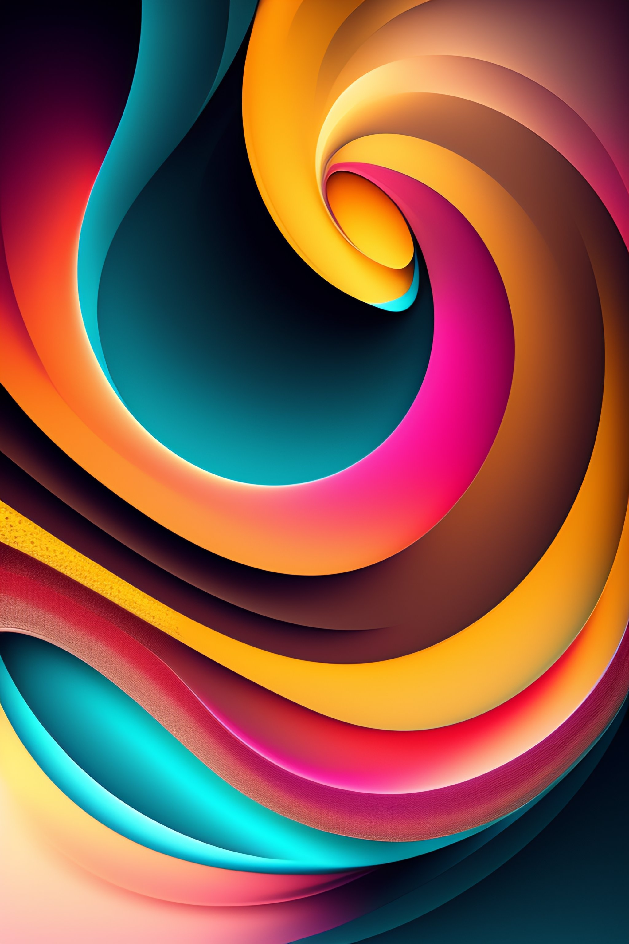 Lexica - Abstract graphic in muted collors+clean background+textures