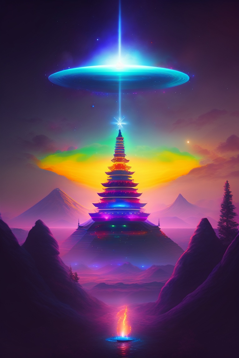 Lexica - Rave party peopel dancing, tribe, tribu, alienigena, UFO art ...