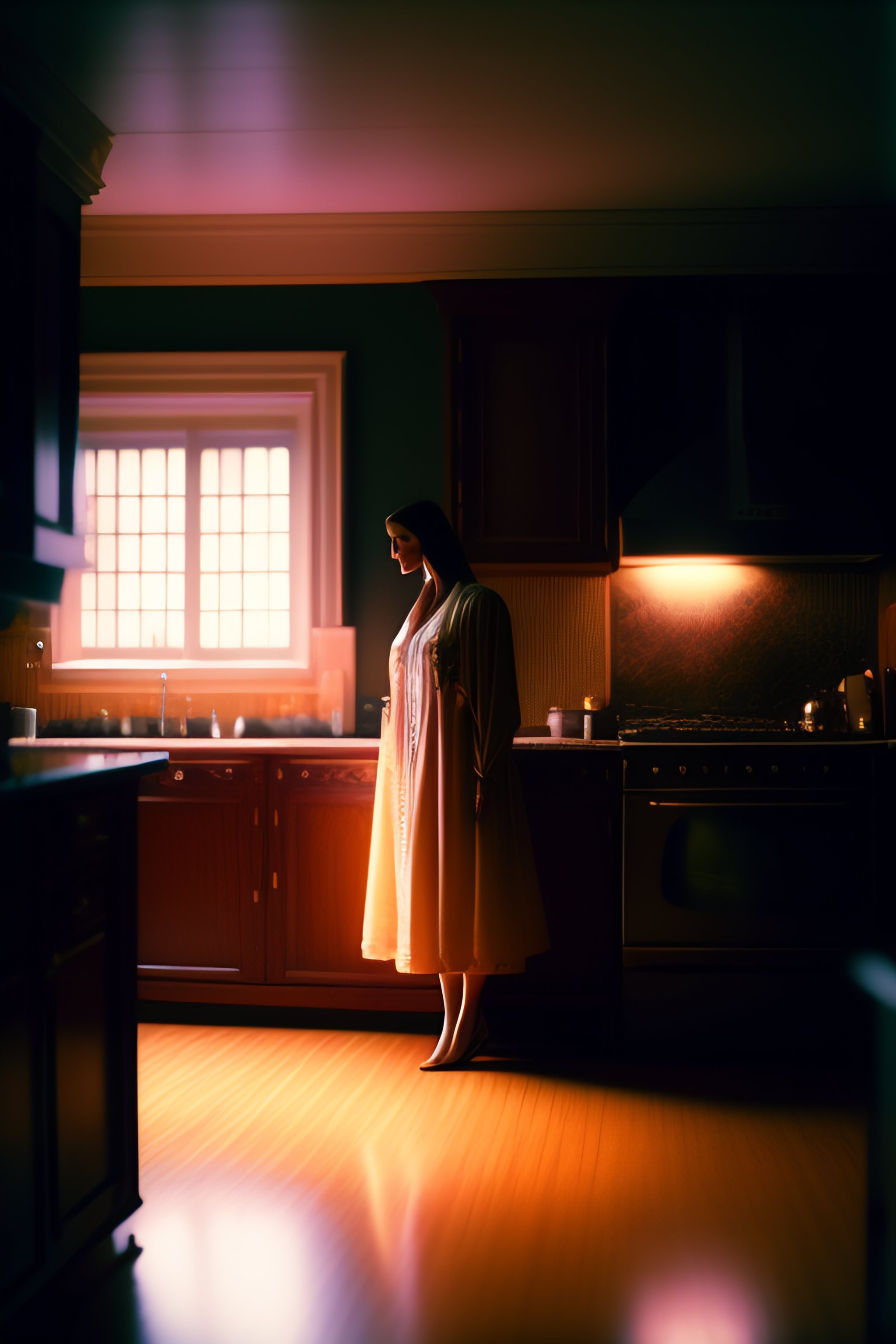 Lexica - Analog photographic highly detailed cinematic of a ghost ...
