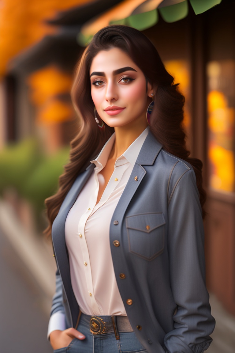 Lexica - A 30-year-old girl with a realistic Iranian beautiful face ...