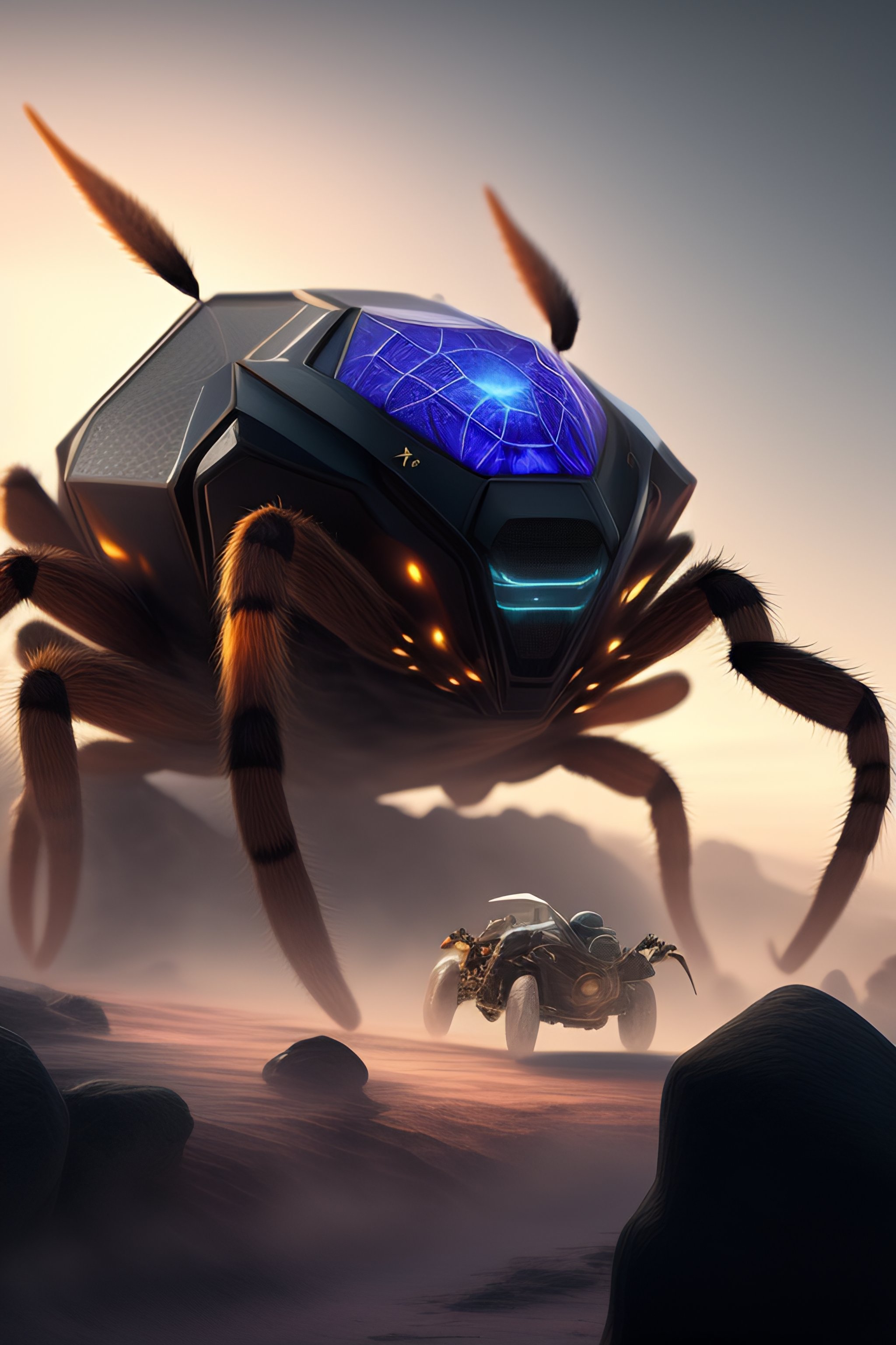 Lexica - Ether woorped spider ad a dnd monster