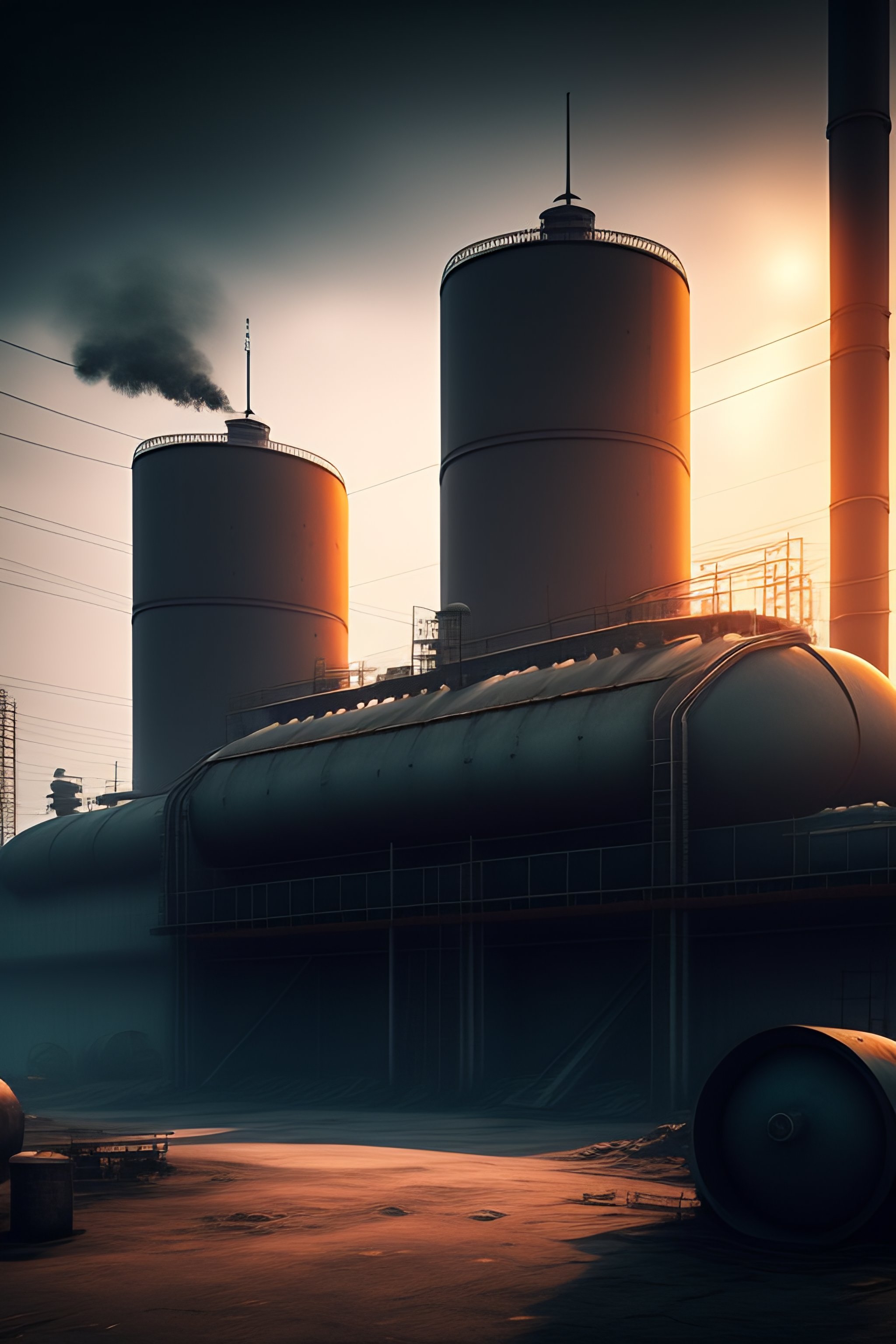 Lexica - Soviet Postapocalypse atmosphere, Industrial Factory yard ...