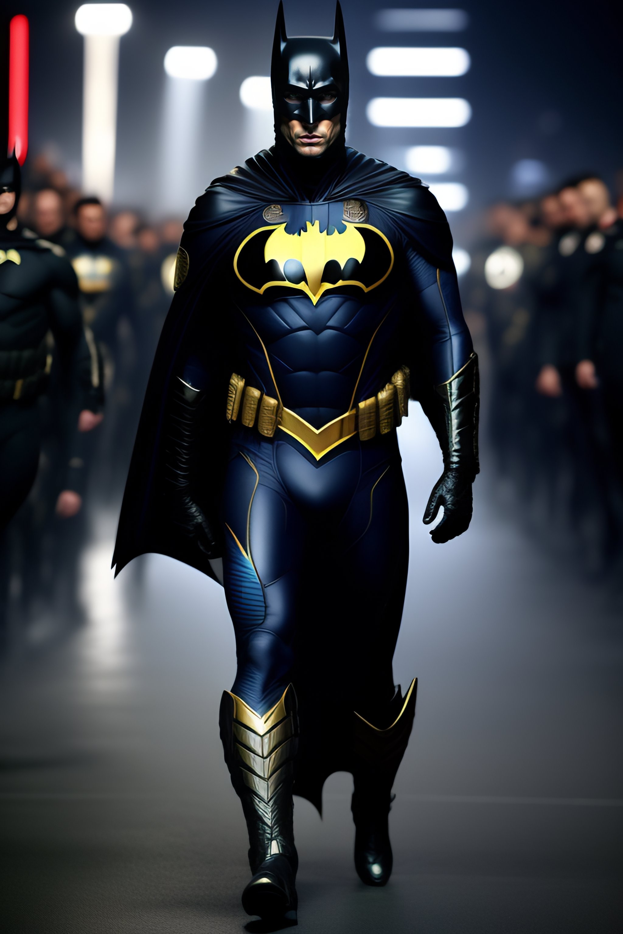 Lexica - Lionel Messi as bruce wayne with batsuit in batman movie, full ...