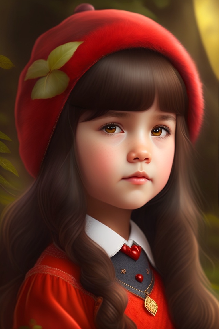 Lexica - Once upon a time, there was a little girl named Red. She had ...