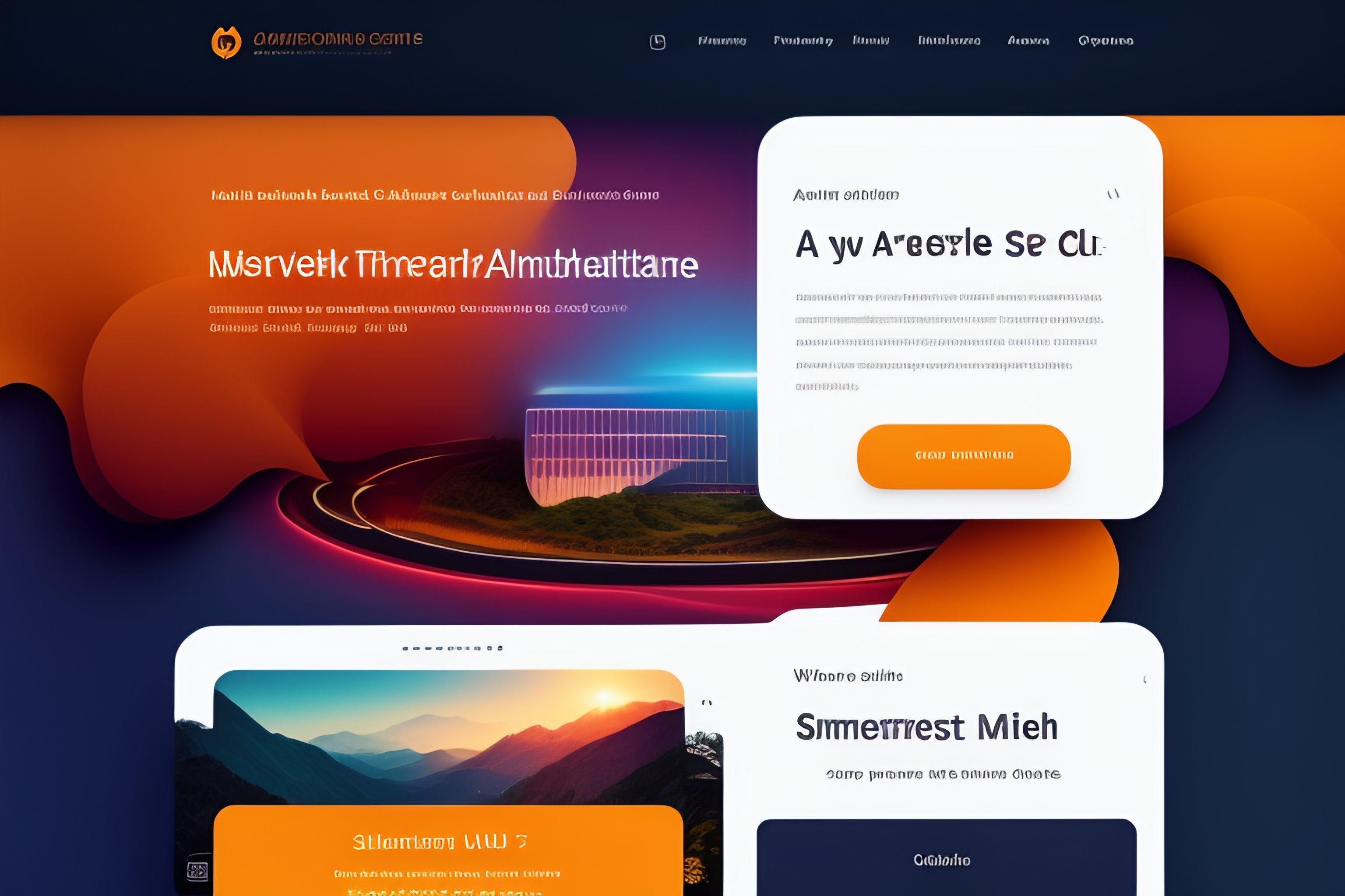 Lexica - Website ui for a code school online