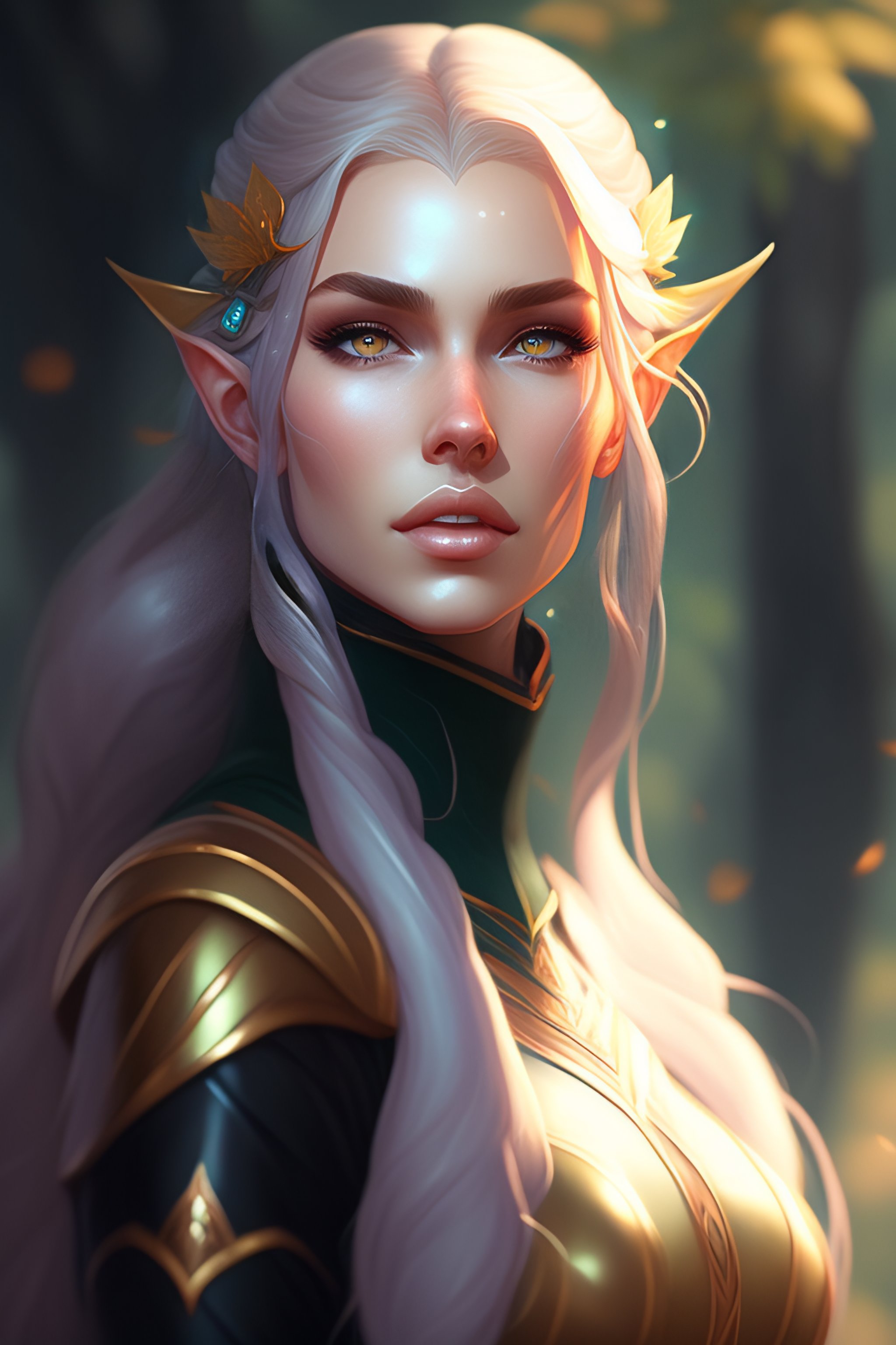 Lexica - Elven girl on the ebach, greg rutkowski, artgerm, trending on ...